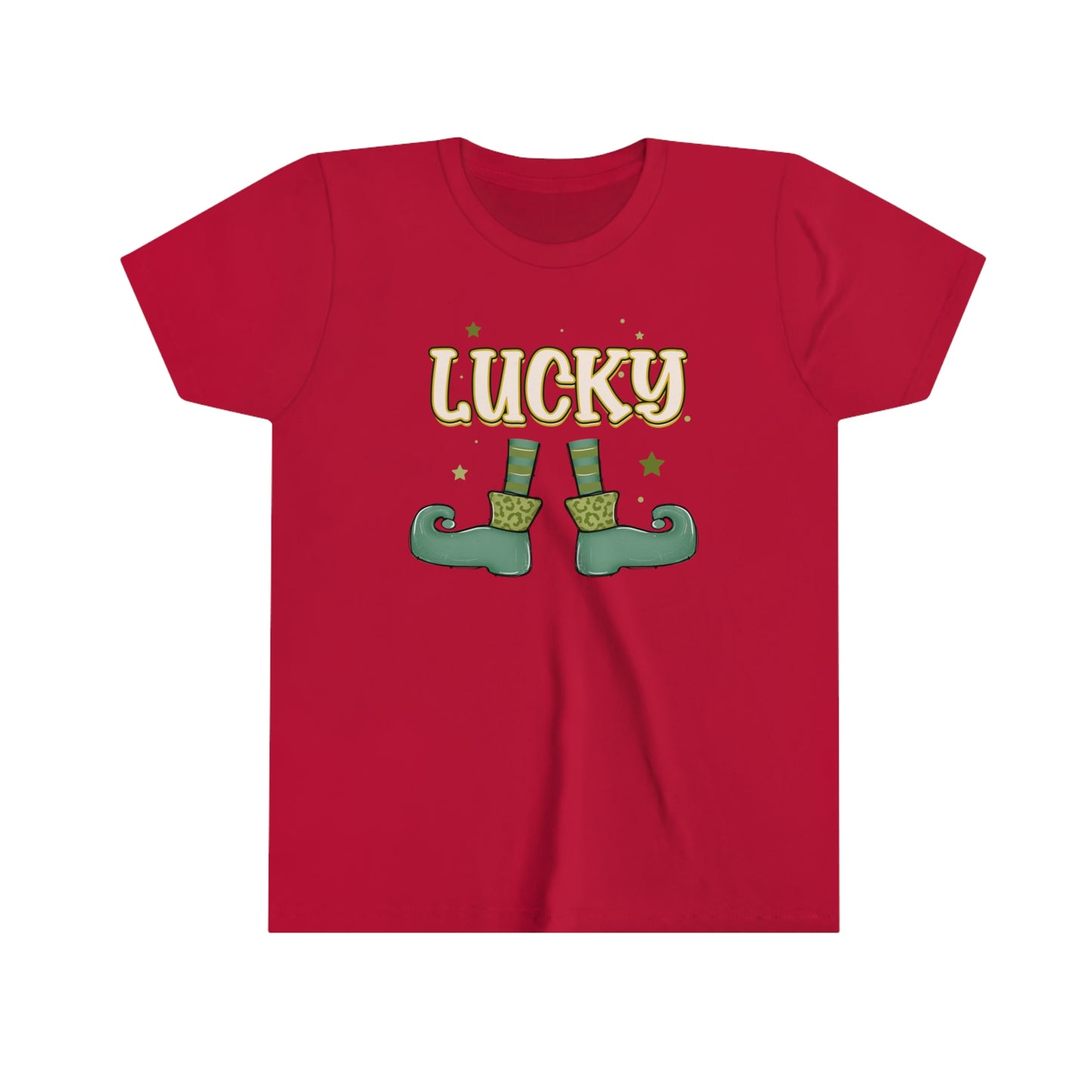 Lucky St Patricks Day Youth Short Sleeve Tee