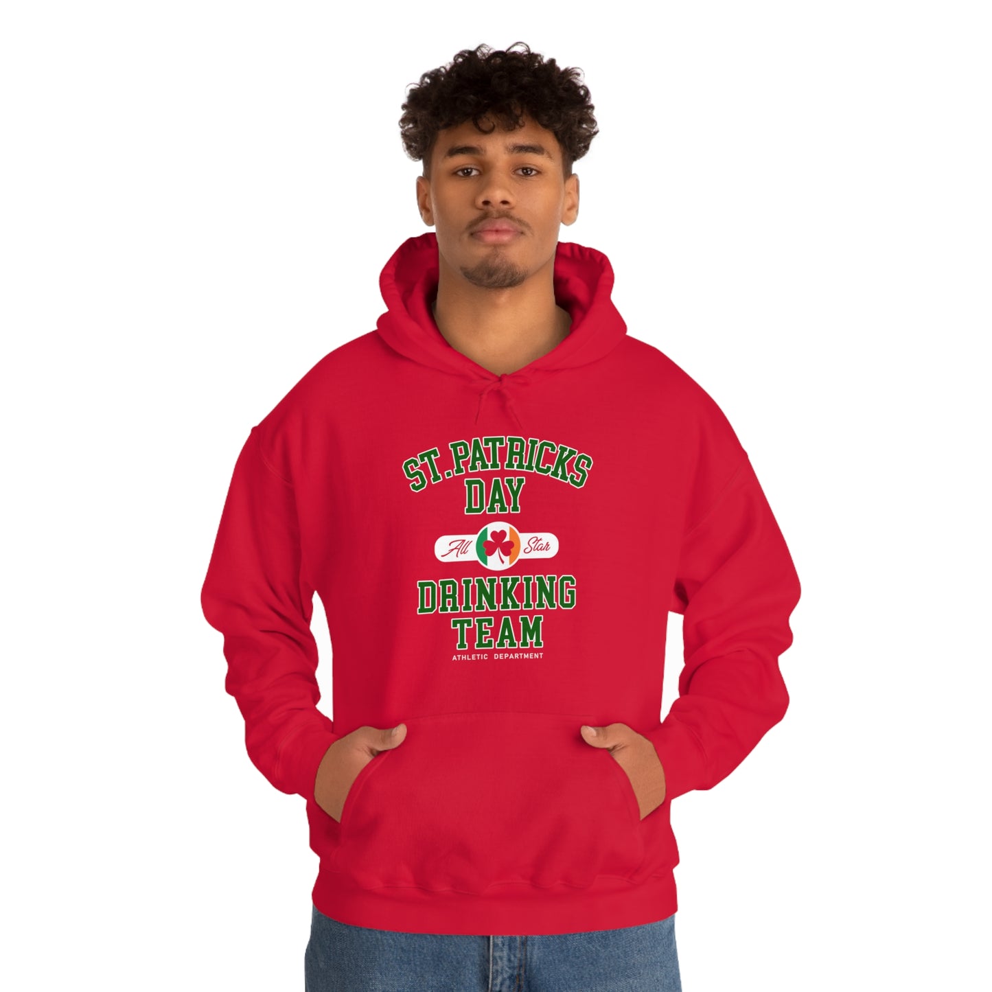 Unisex St Patrick's Day Drinking Team Hooded Sweatshirt