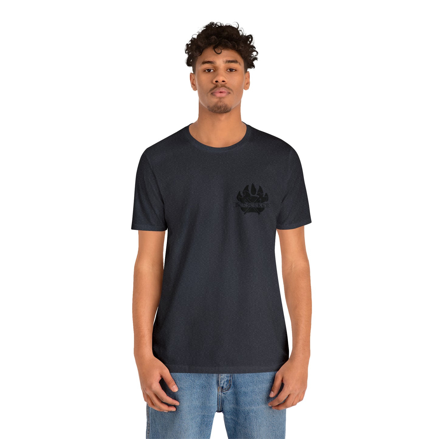 Anne and Scott, Best Man Berserker, Unisex Jersey Short Sleeve Tee