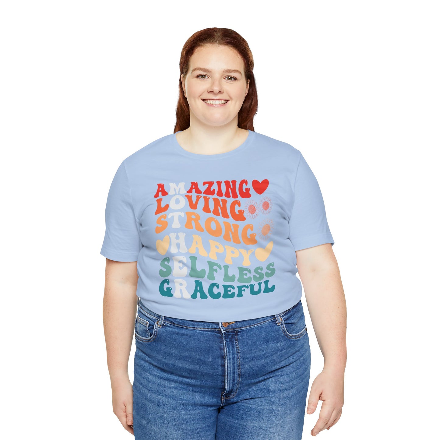 Mother's Day, Amazing Mother, XS-3XL, Unisex Jersey Short Sleeve Tee