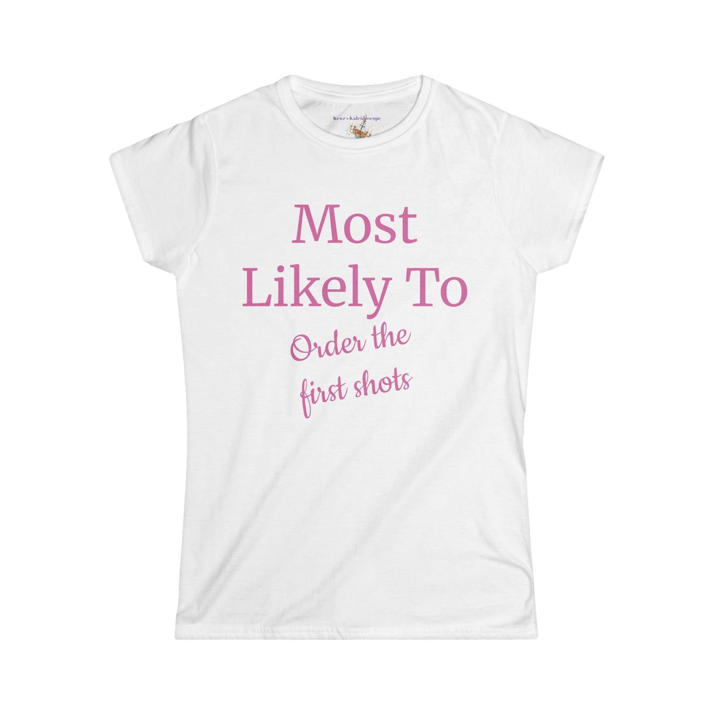 Bachelorette Party Most Likely To, S-2XL, Women's Softstyle Tee