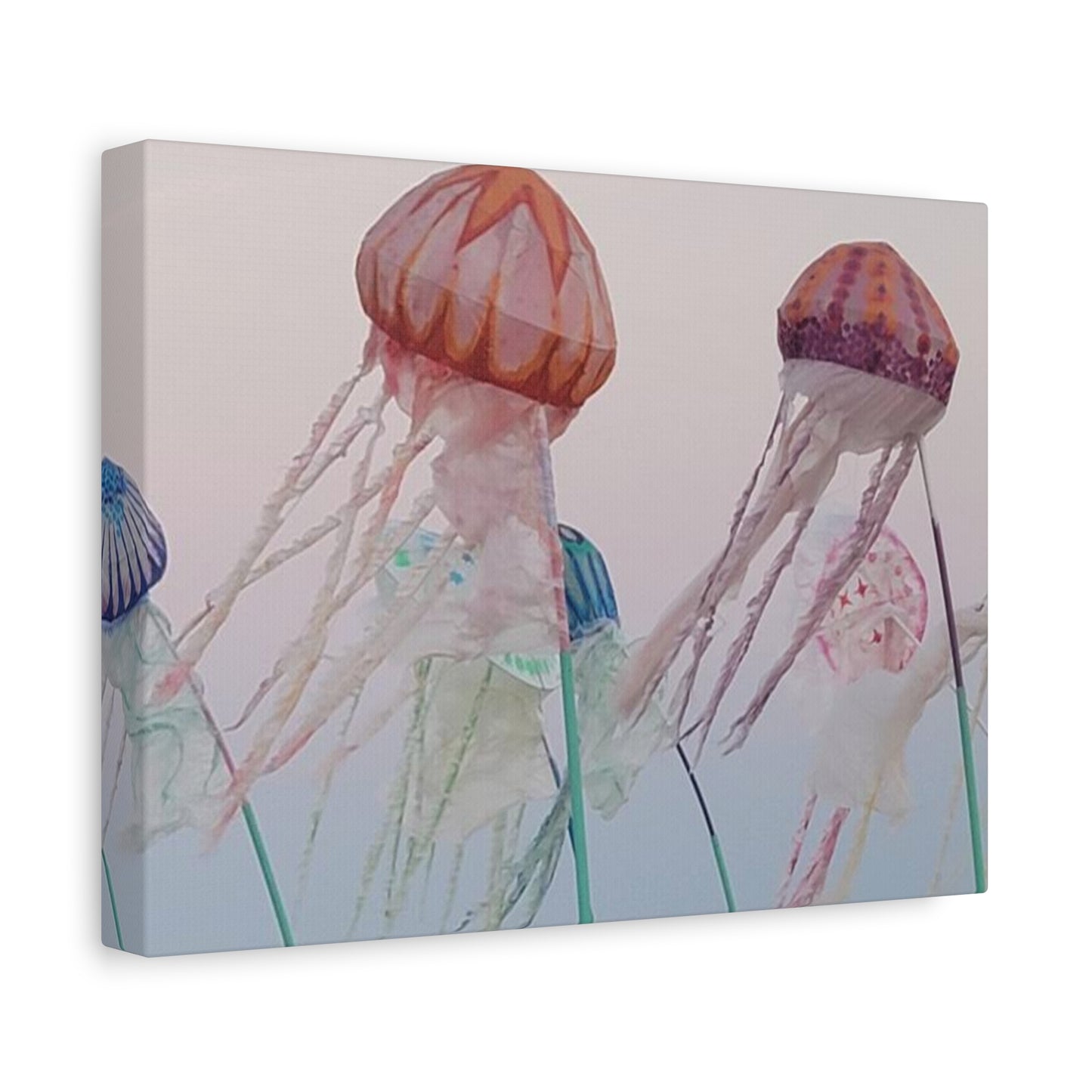 Jellyfish Jamboree, Matte Canvas, Stretched, 1.25"