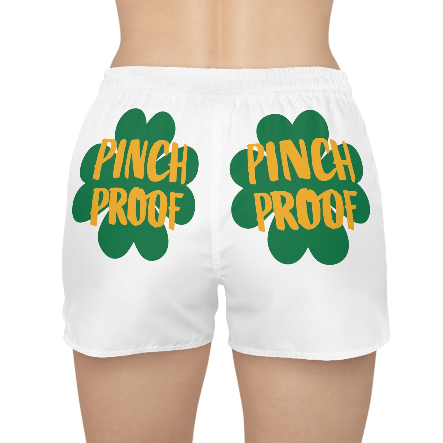 Women's St Patricks Day Novelty Casual Shorts (AOP)