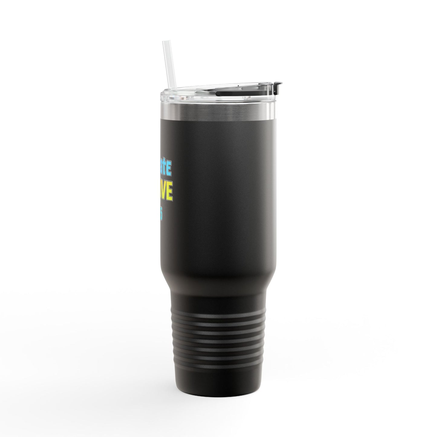 Hydrate & Thrive in 2025, Motivational Beverage Container, Insulated Travel Mug, Eco-Friendly Coffee Tumbler, Large Capacity Tea Flask,