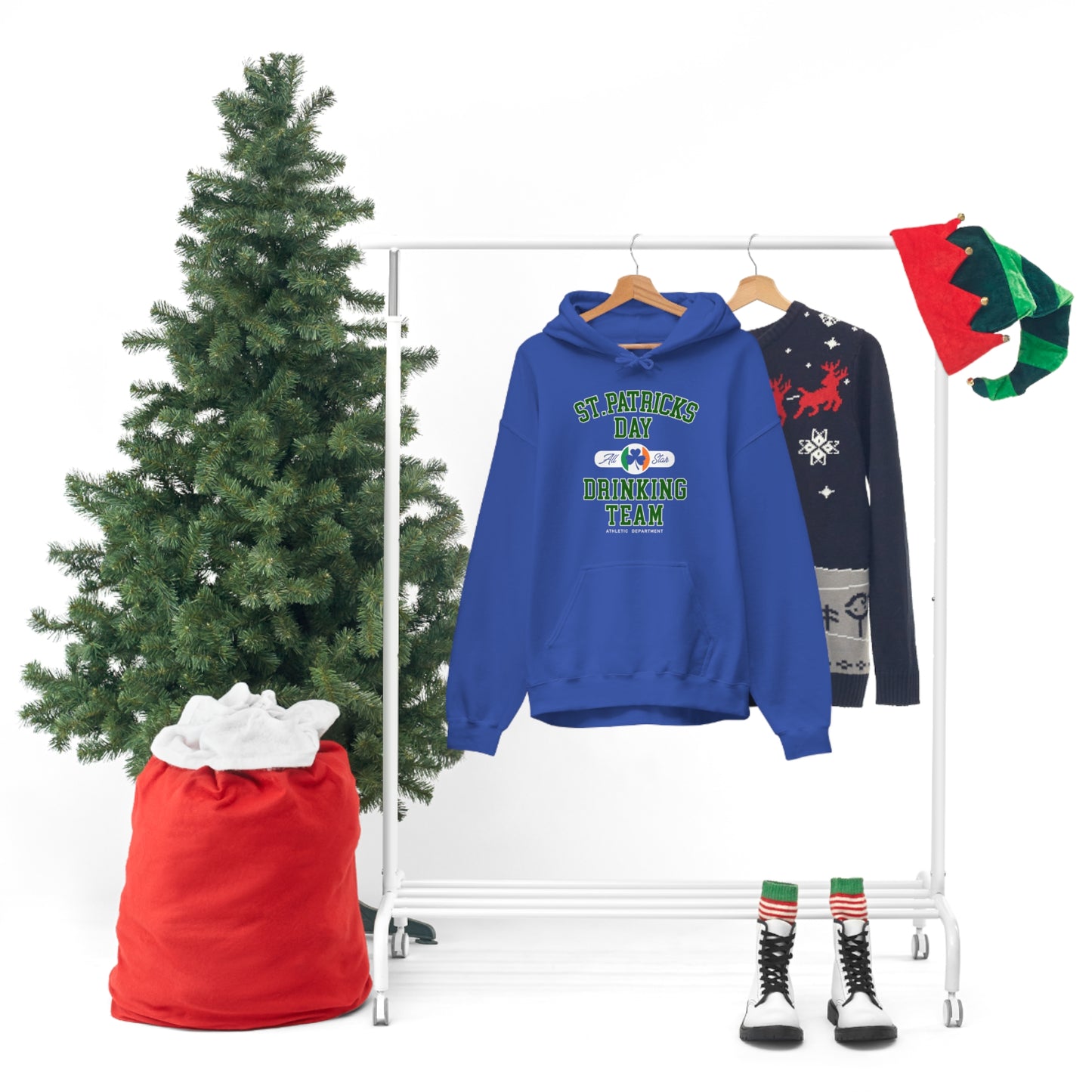 Unisex St Patrick's Day Drinking Team Hooded Sweatshirt