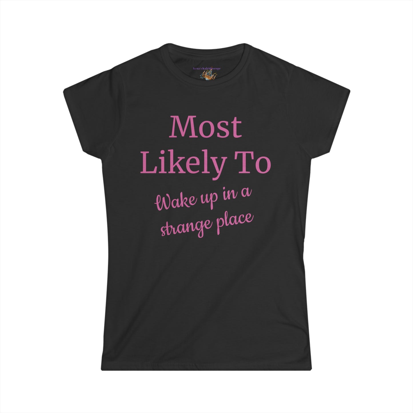 Bachelorette Party, Most Likely To, S-2XL, Women's Softstyle Tee