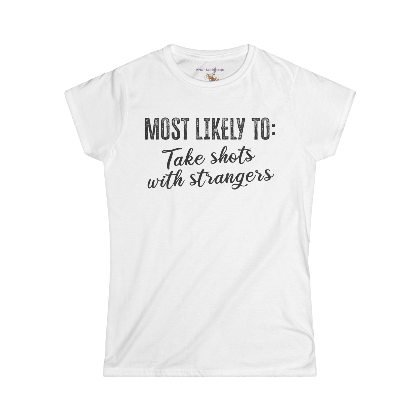 Bachelorette Party, Most Likely To, S-2XL, Women's Softstyle Tee