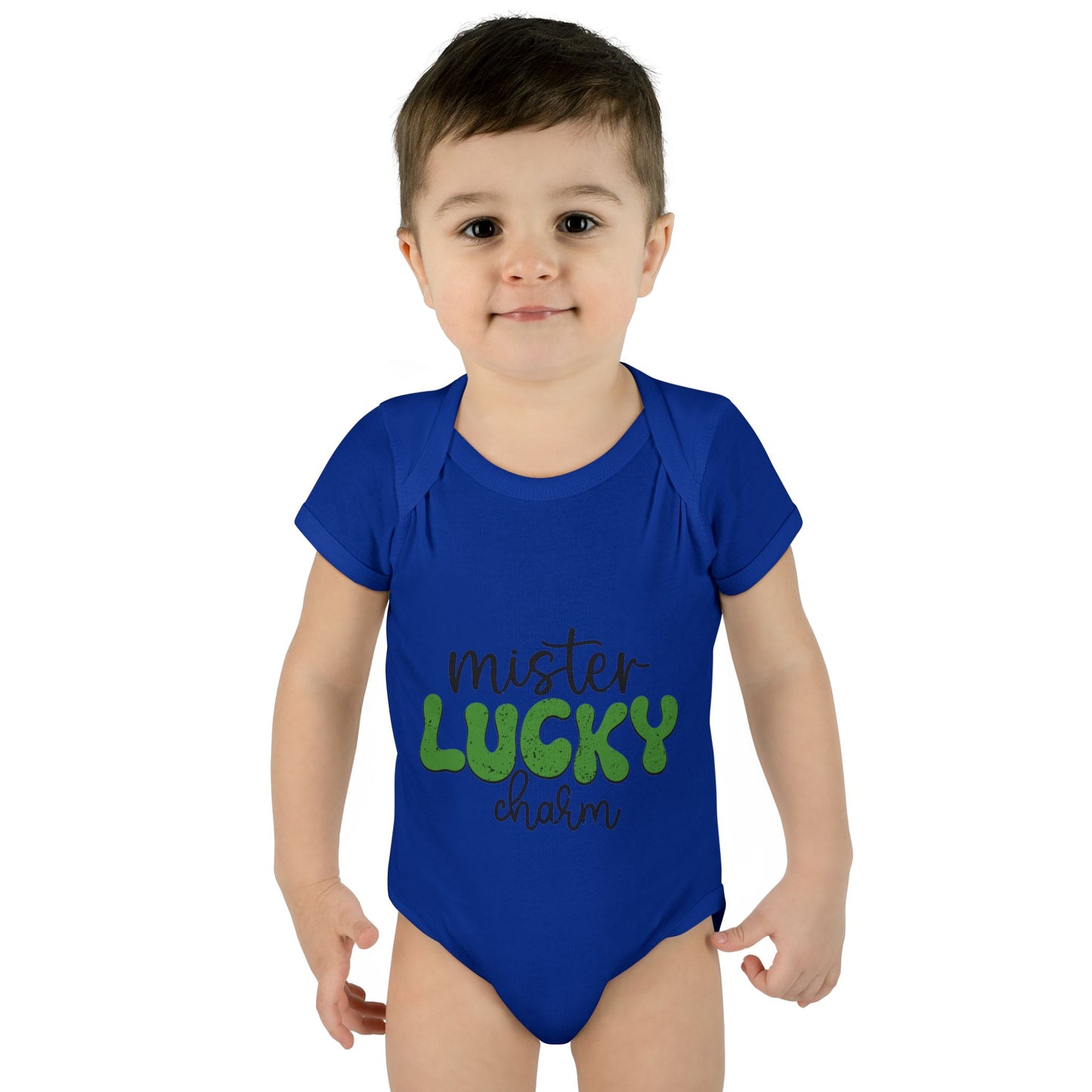 Mister Lucky Charm Infant Onesie Baby Rib Bodysuit