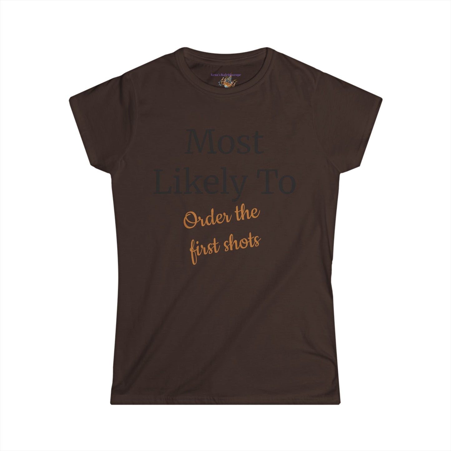 Bachelorette Party Most Likely To, S-2XL, Women's Softstyle Tee