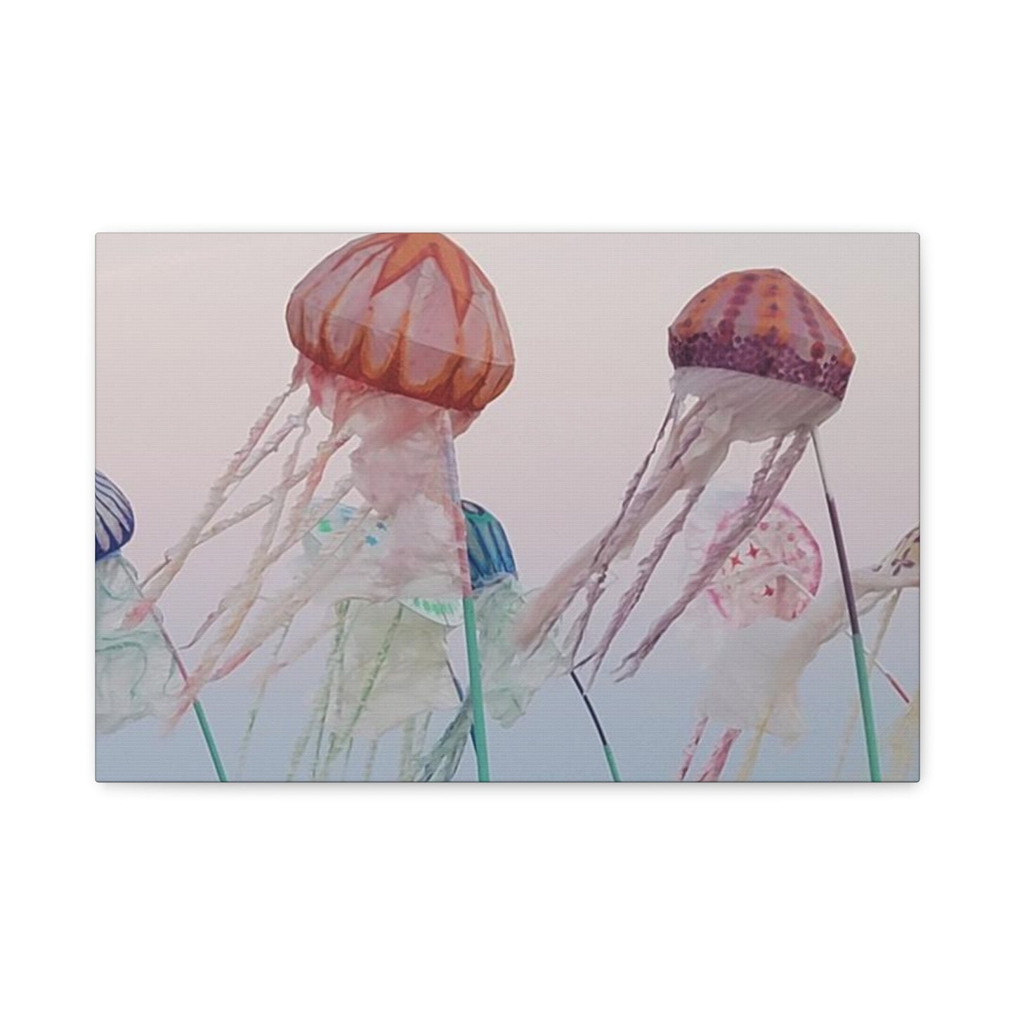 Jellyfish Jamboree, Matte Canvas, Stretched, 1.25"