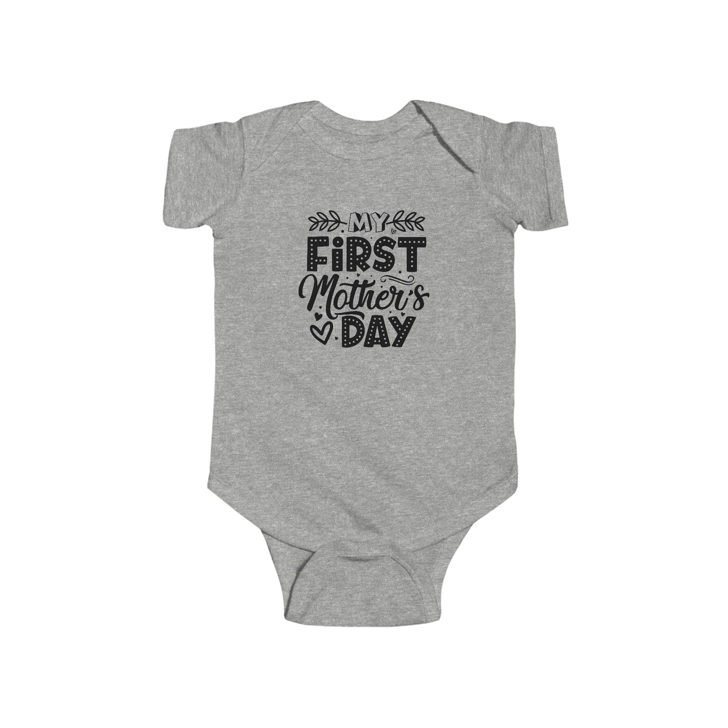 Mother's Day, First Mothers Day Onesie, Newborn -24M, Infant Fine Jersey Bodysuit