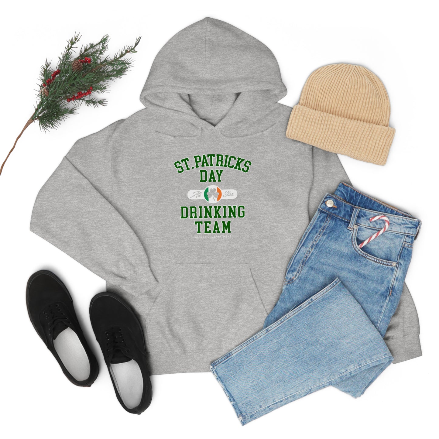 Unisex St Patrick's Day Drinking Team Hooded Sweatshirt
