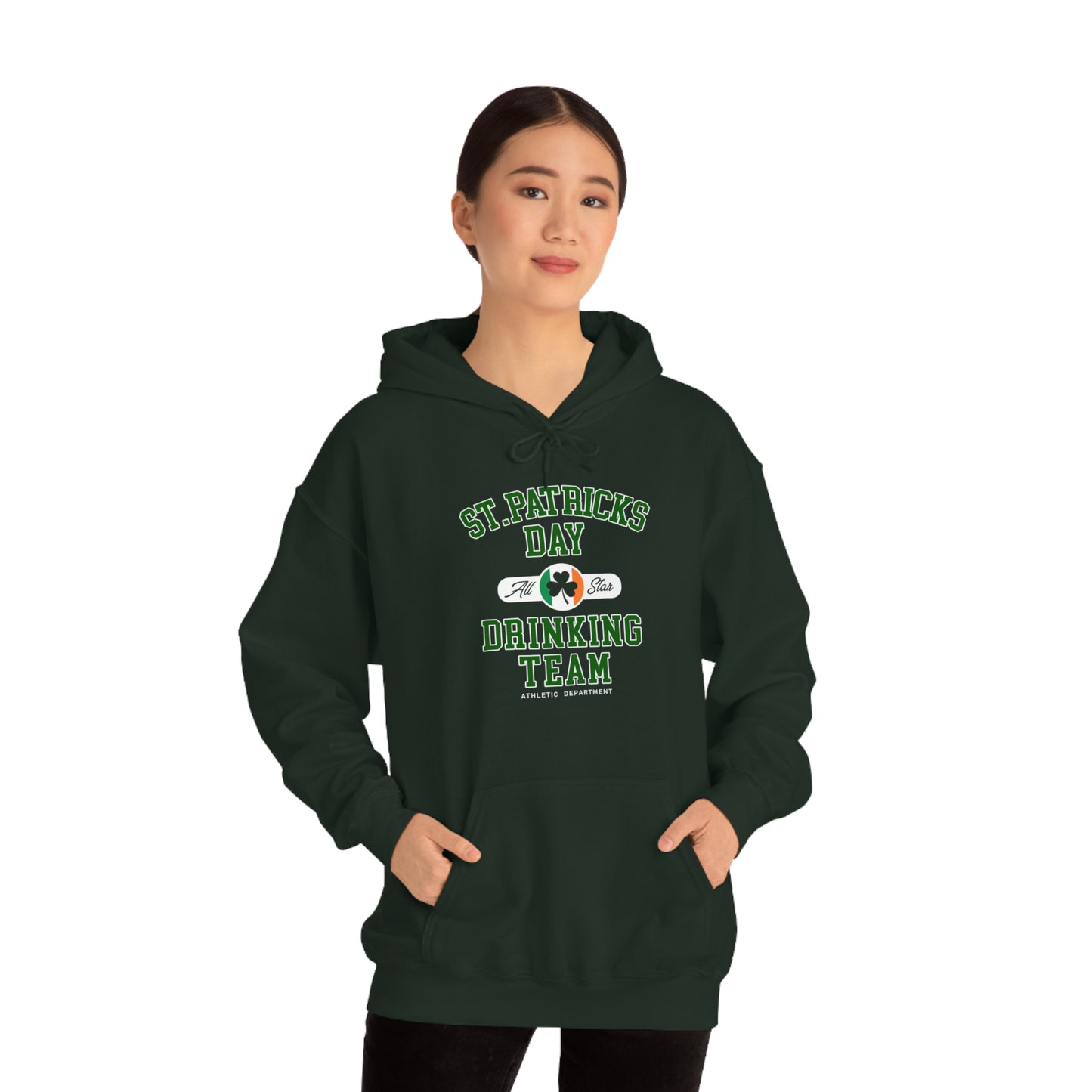 Unisex St Patrick's Day Drinking Team Hooded Sweatshirt