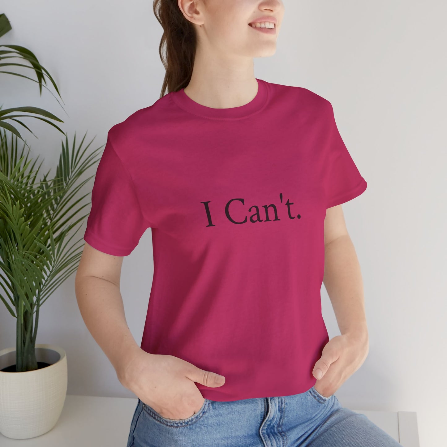 I Can't, I'm Busy Soaking My Sweater, XS-5XL, Unisex Jersey Short Sleeve Tee