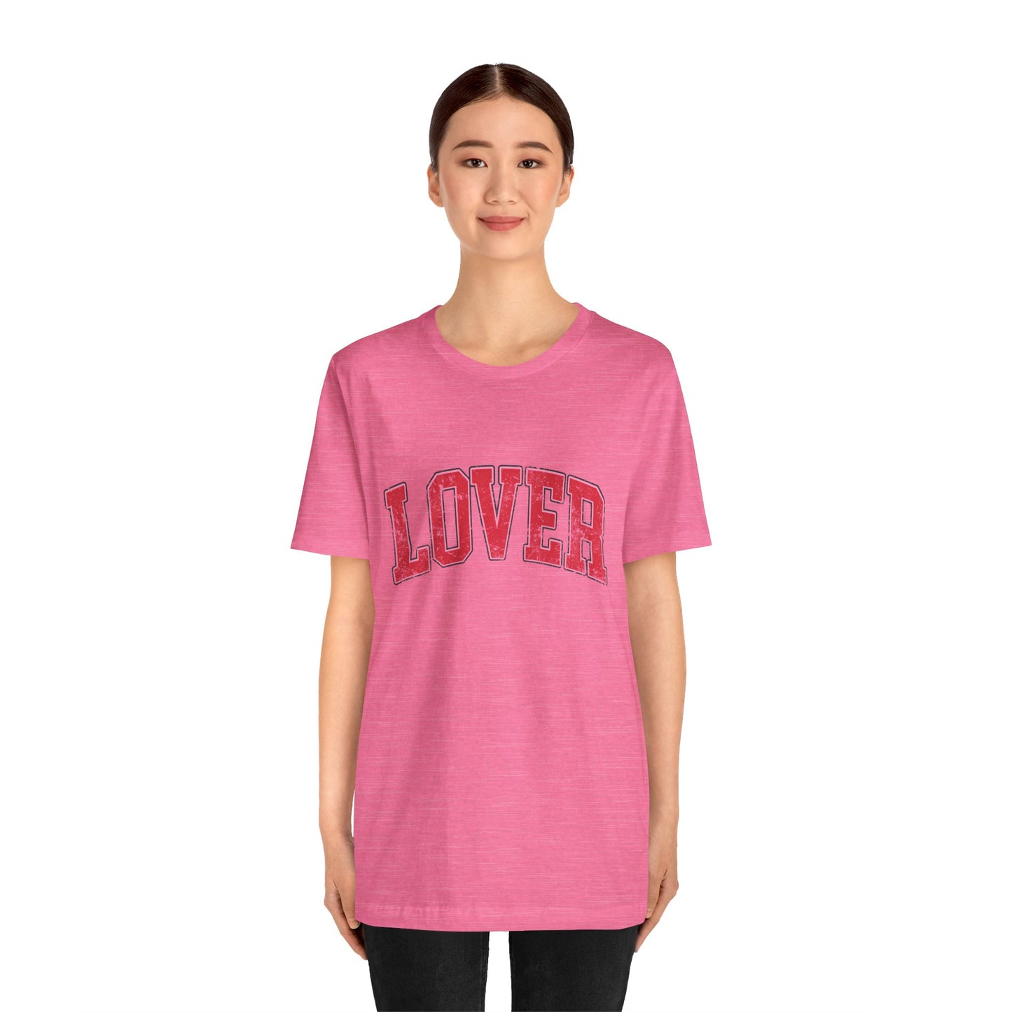 Lover Valentines Day Unisex Jersey Short Sleeve Tee