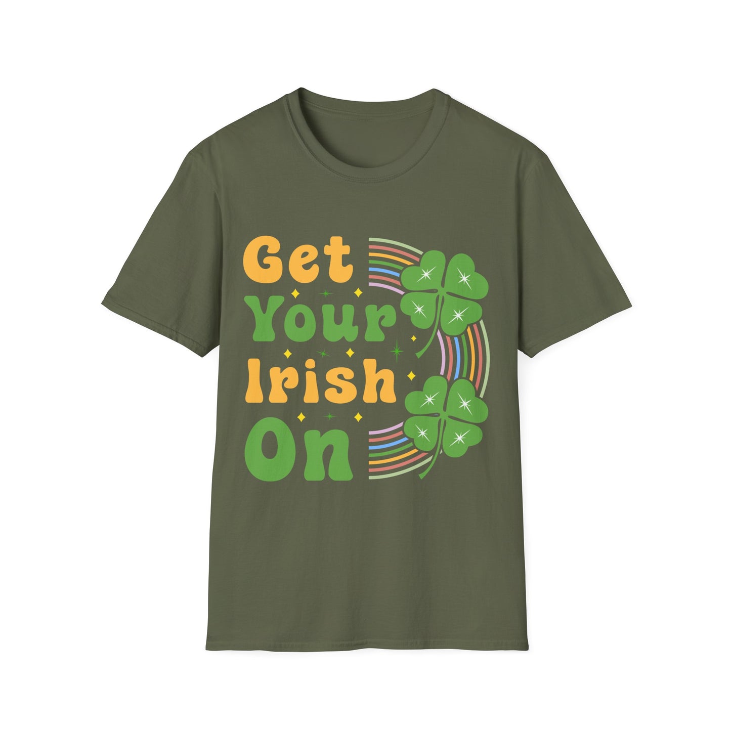 Unisex St Patricks Day Get Your Irish On Softstyle T-Shirt
