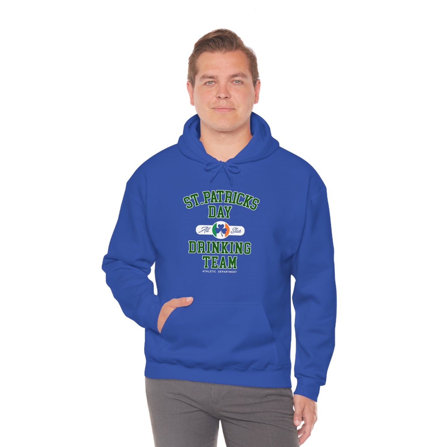 Unisex St Patrick's Day Drinking Team Hooded Sweatshirt