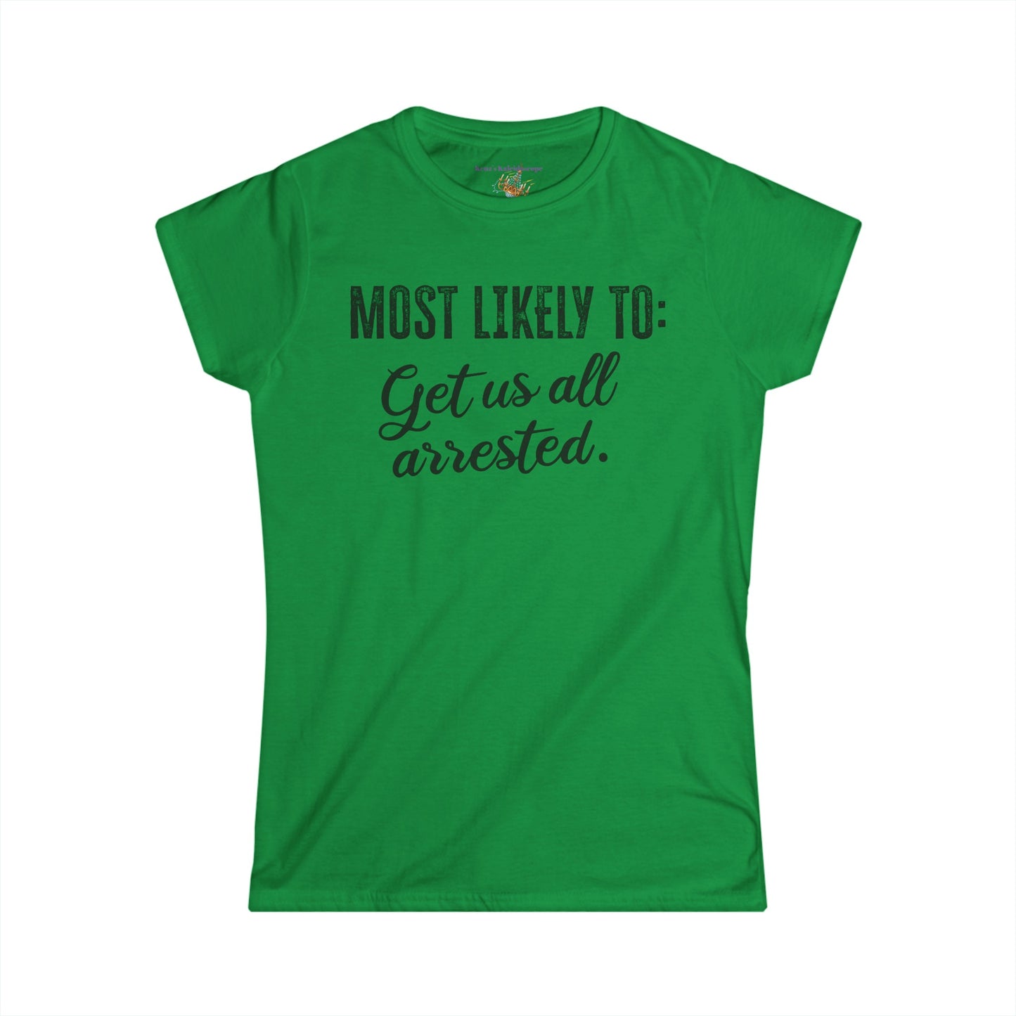 Bachelorette Party Most Likely To, S-2XL, Women's Softstyle Tee
