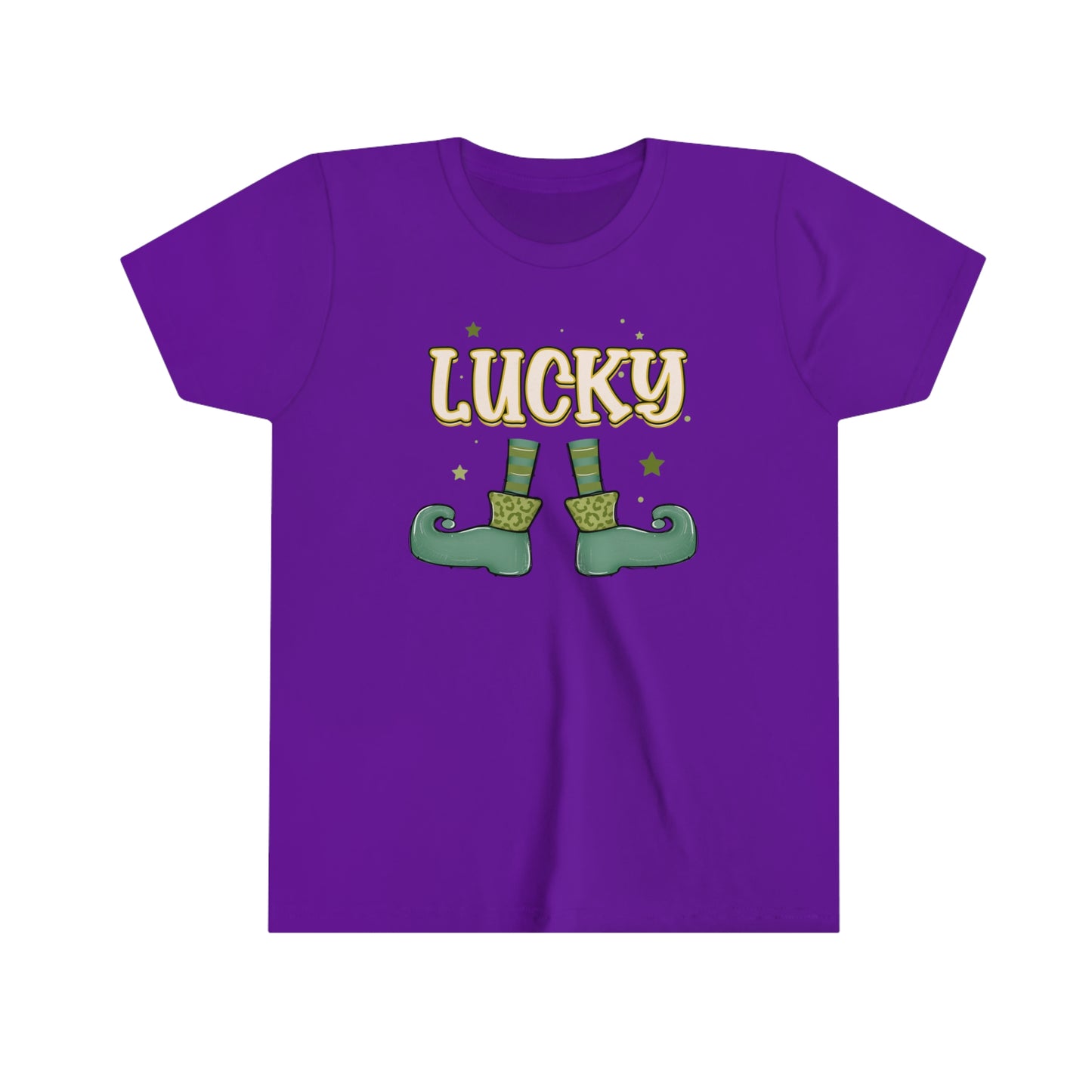 Lucky St Patricks Day Youth Short Sleeve Tee