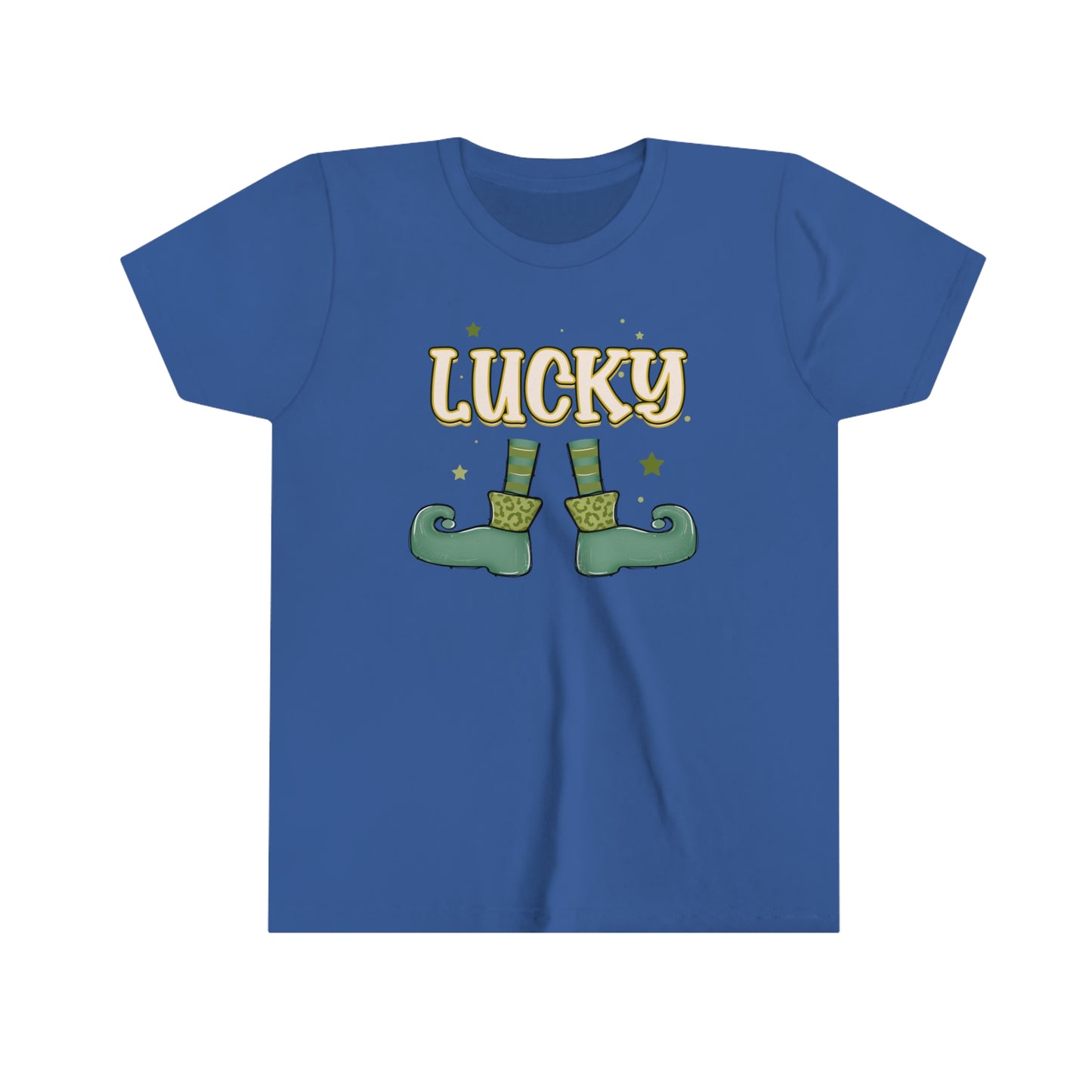 Lucky St Patricks Day Youth Short Sleeve Tee