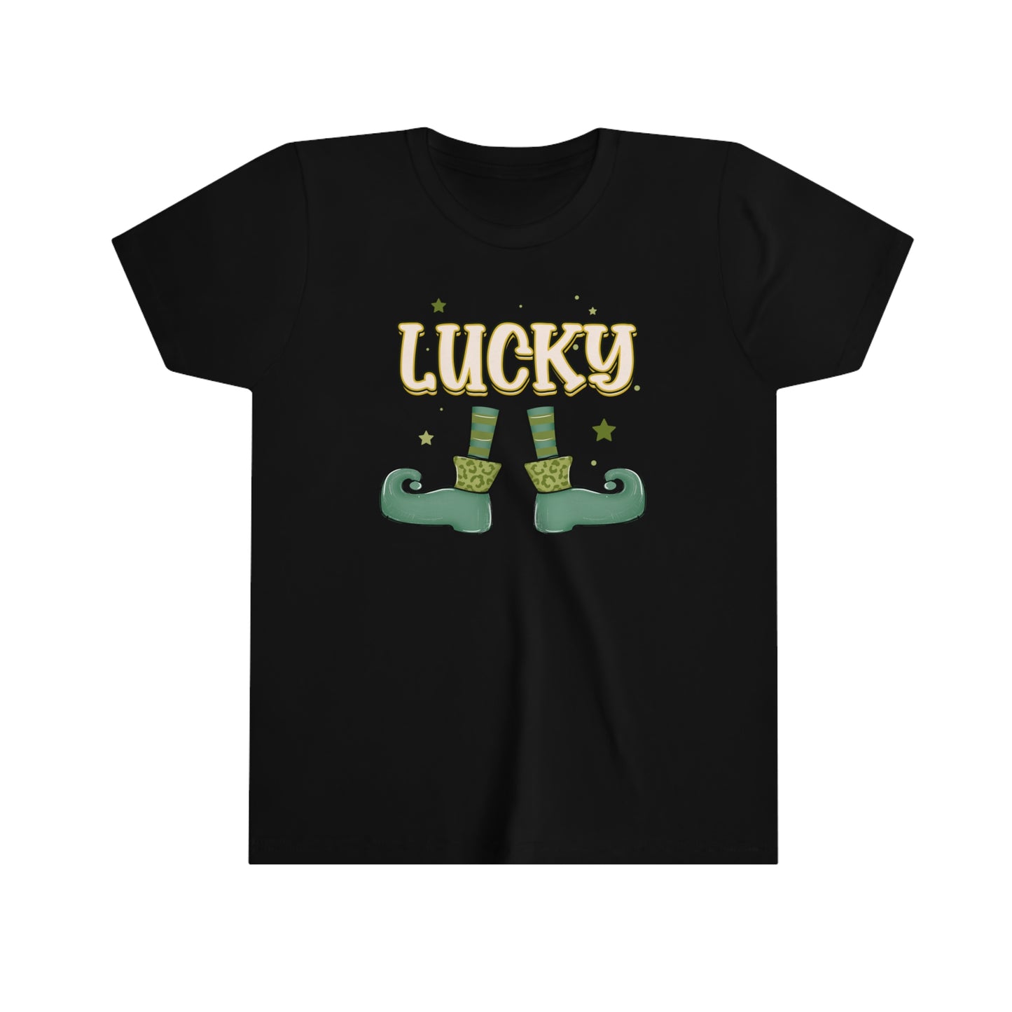 Lucky St Patricks Day Youth Short Sleeve Tee