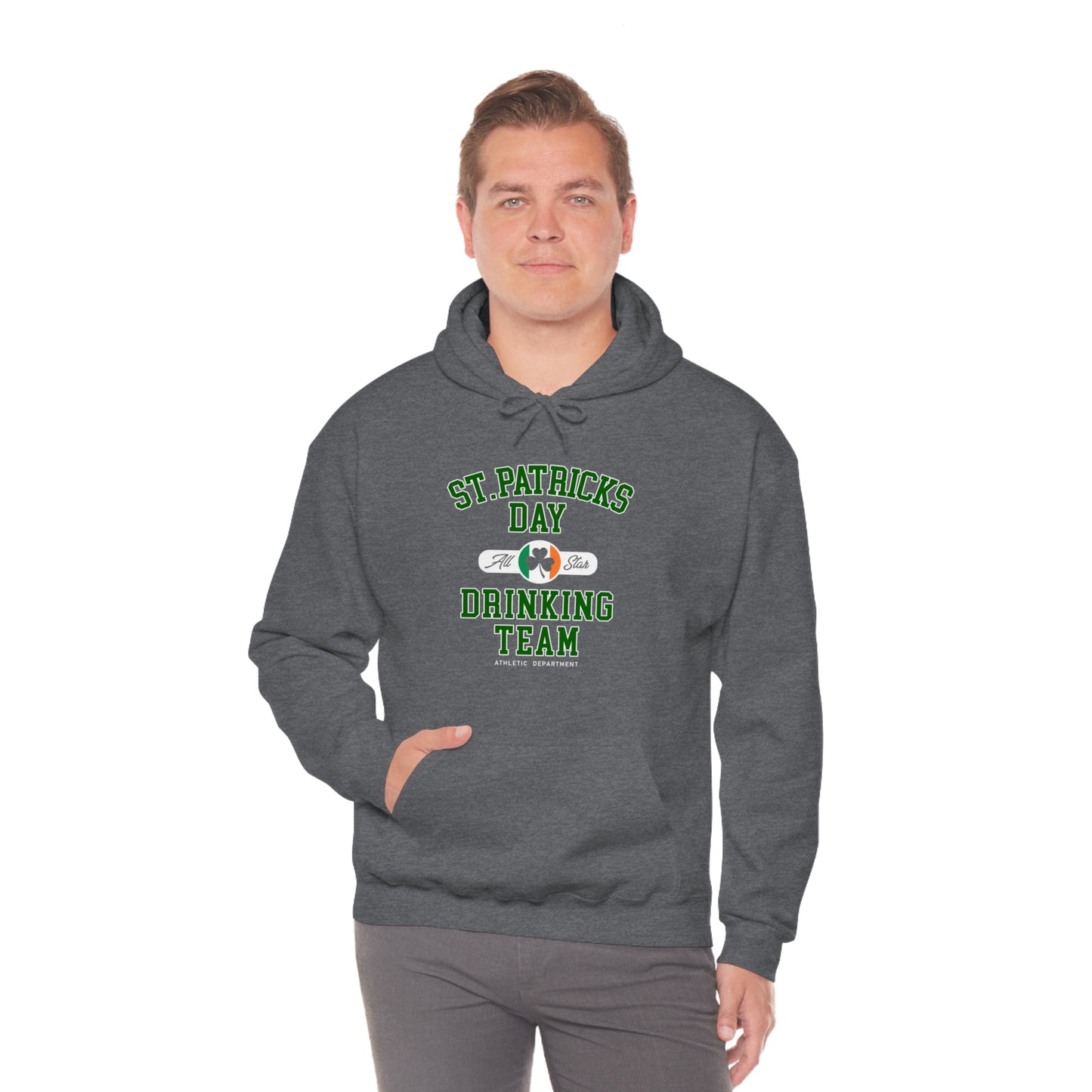 Unisex St Patrick's Day Drinking Team Hooded Sweatshirt