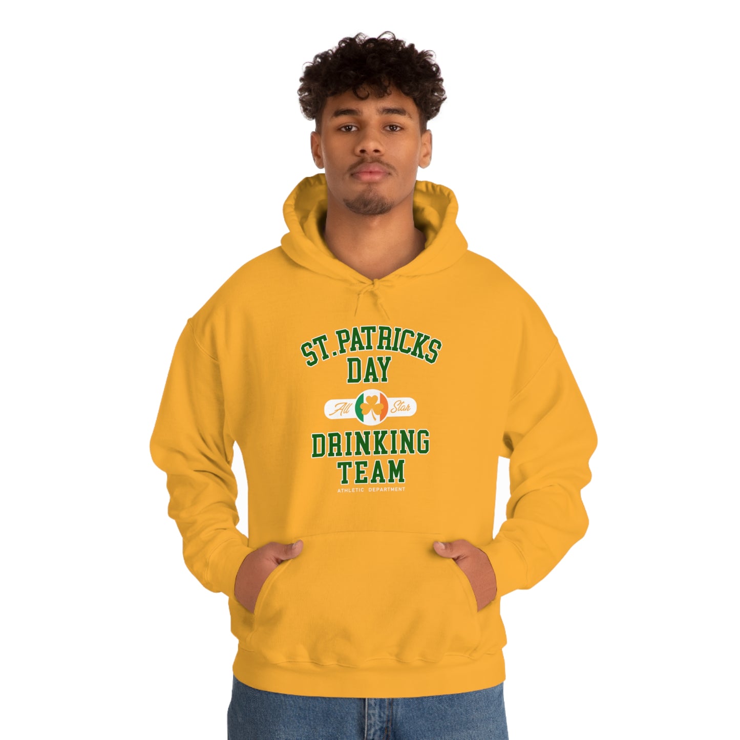Unisex St Patrick's Day Drinking Team Hooded Sweatshirt