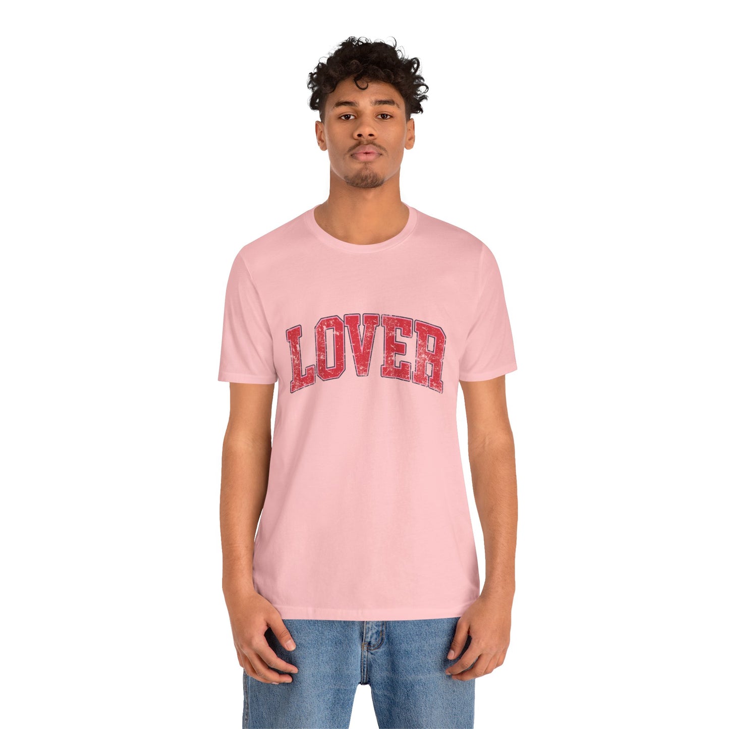 Lover Valentines Day Unisex Jersey Short Sleeve Tee