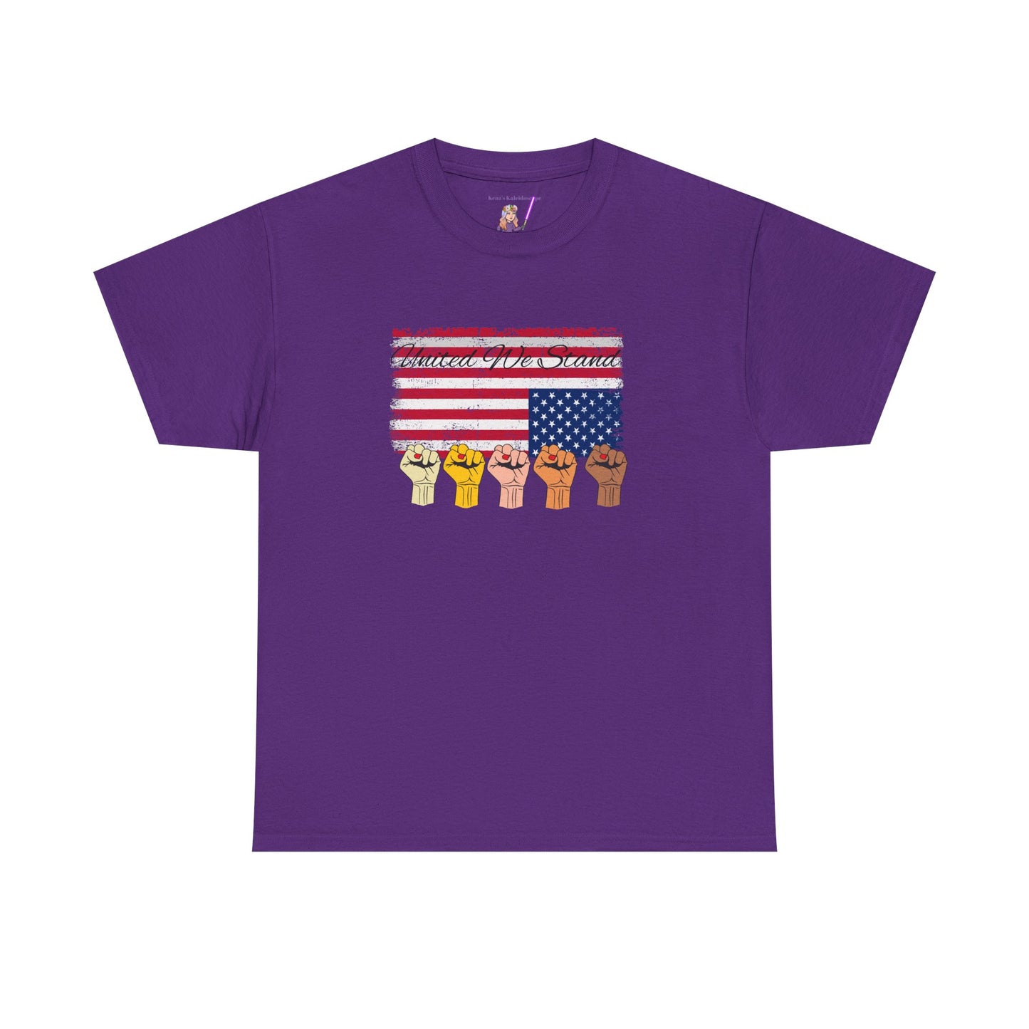 Patriotic T-Shirt, Unity Graphic Tee, American Pride Shirt, USA Flag Apparel