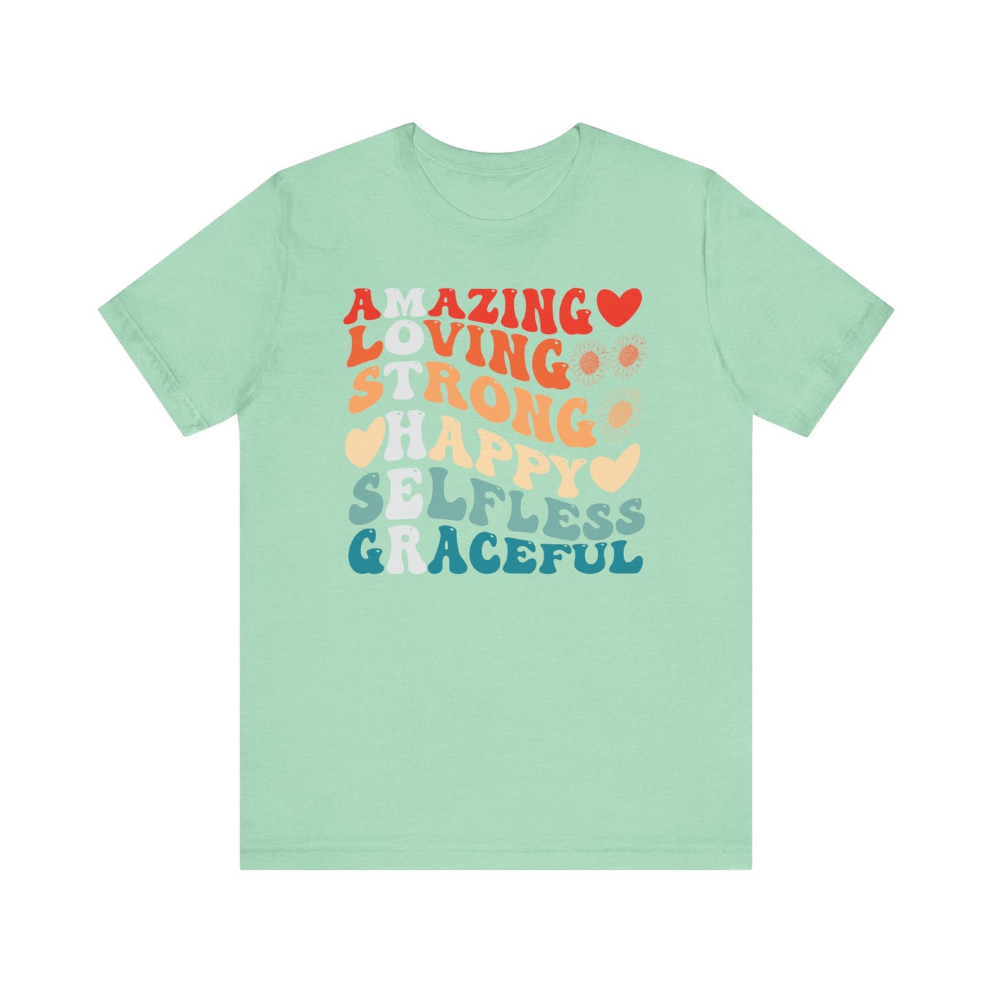 Mother's Day, Amazing Mother, XS-3XL, Unisex Jersey Short Sleeve Tee