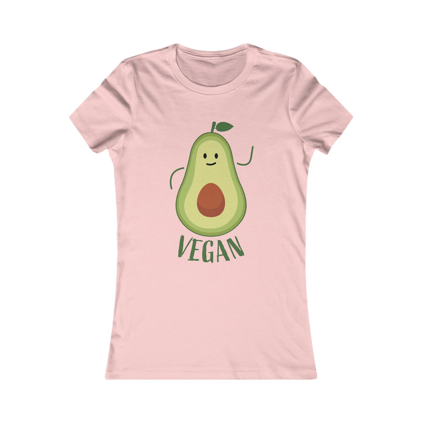 Women's Vegan Tee, S-2XL, Avocado, Plant Based