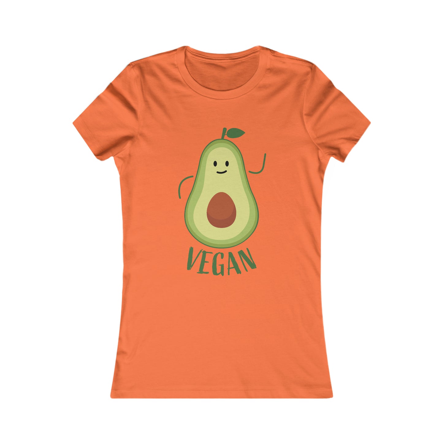 Women's Vegan Tee, S-2XL, Avocado, Plant Based