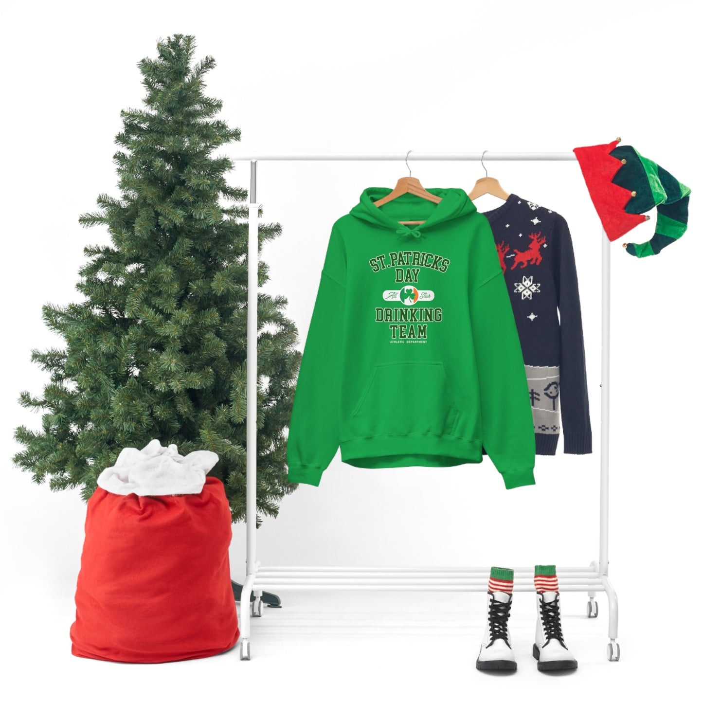 Unisex St Patrick's Day Drinking Team Hooded Sweatshirt