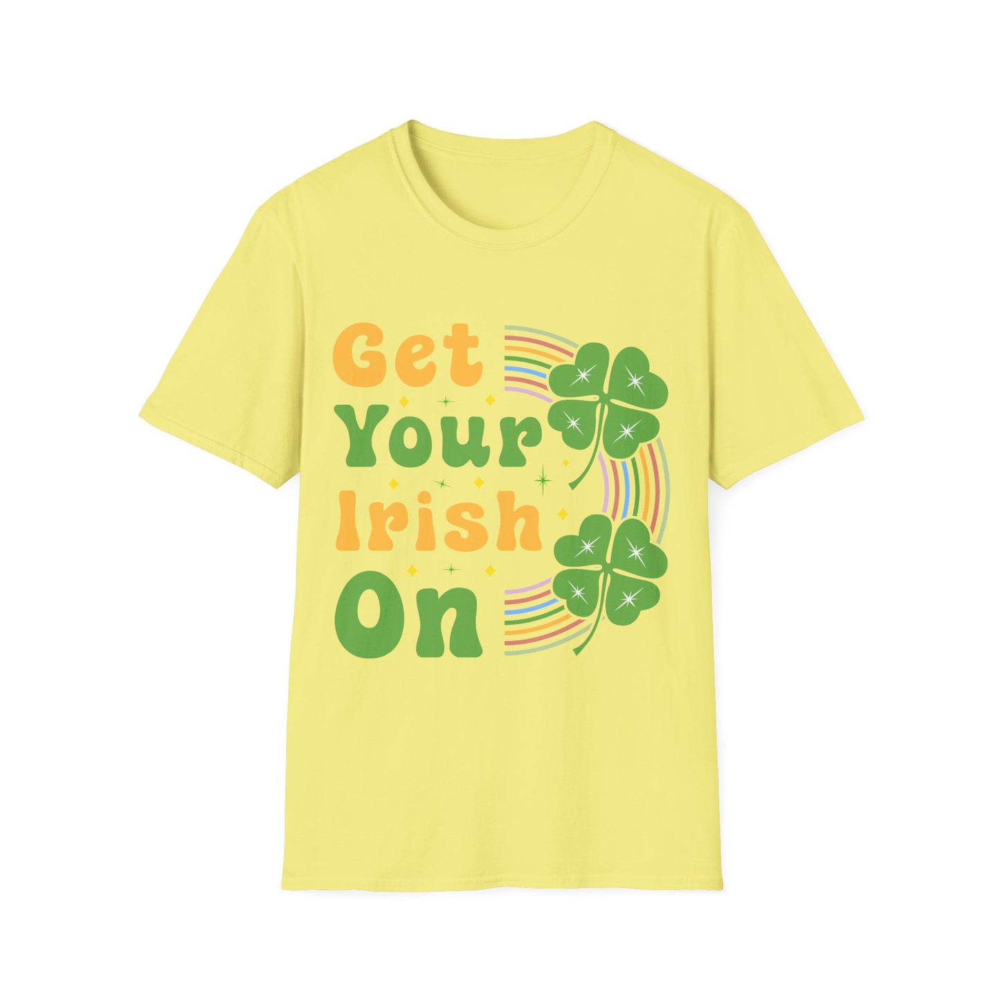 Unisex St Patricks Day Get Your Irish On Softstyle T-Shirt
