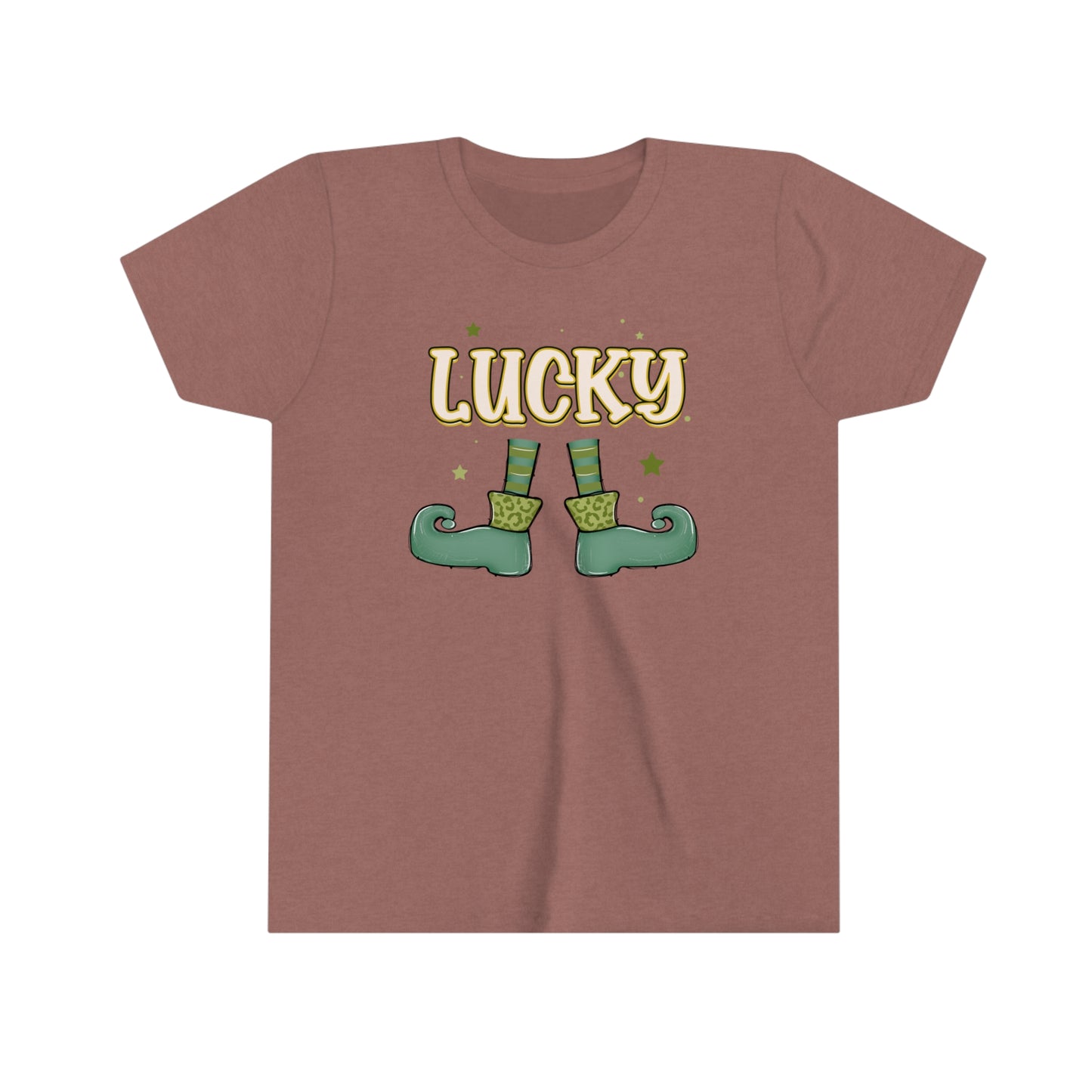 Lucky St Patricks Day Youth Short Sleeve Tee