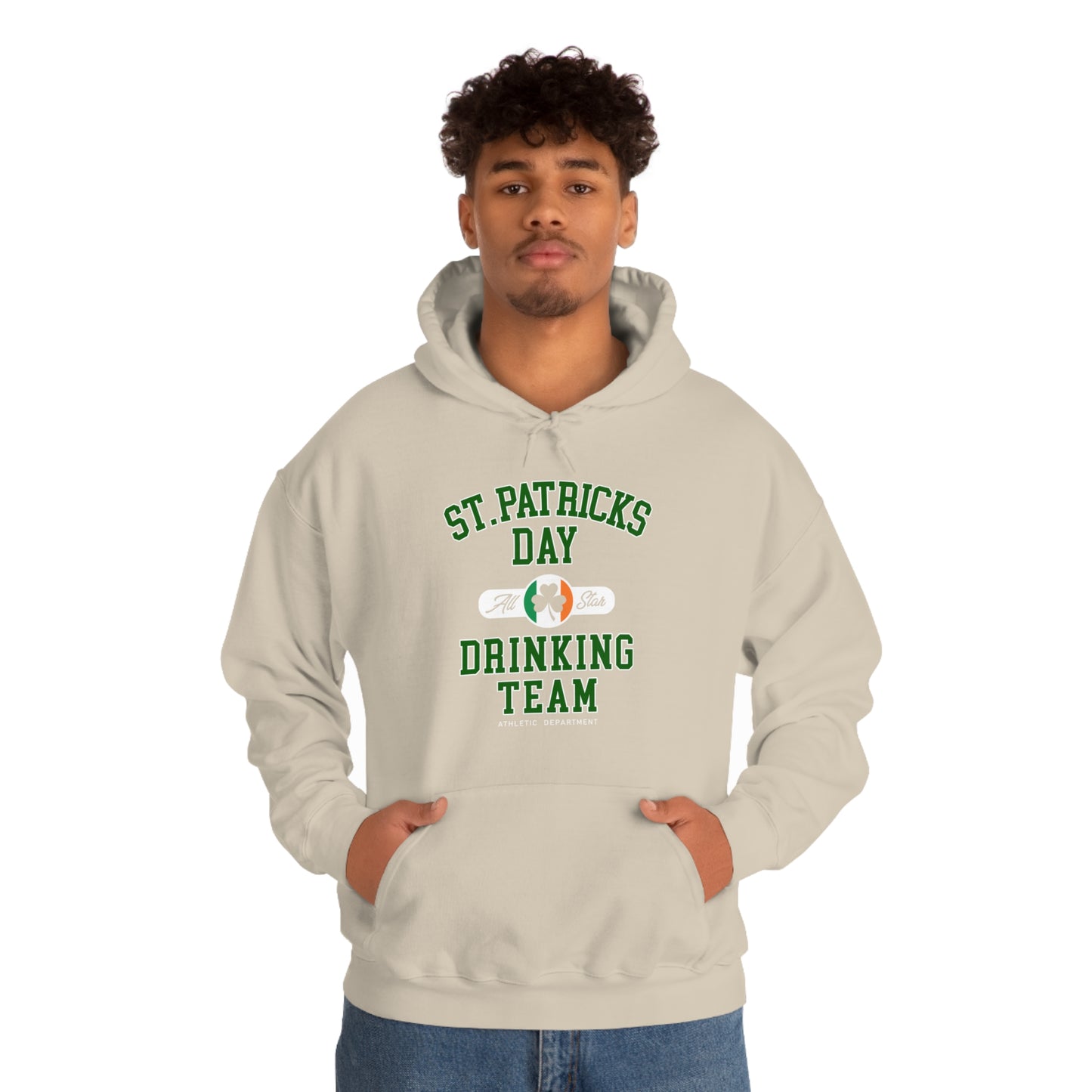 Unisex St Patrick's Day Drinking Team Hooded Sweatshirt