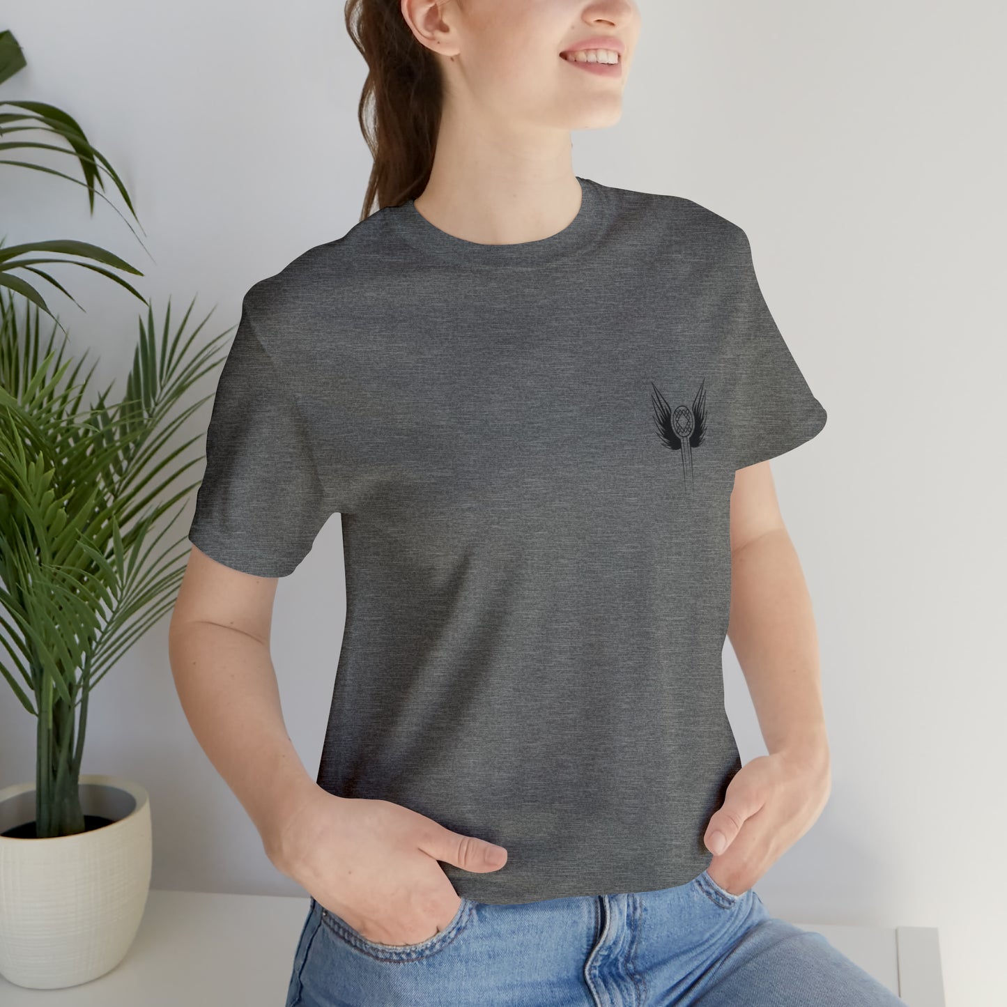 Anne and Scott, Maid of Honor, Valkyrie, Unisex Jersey Short Sleeve Tee