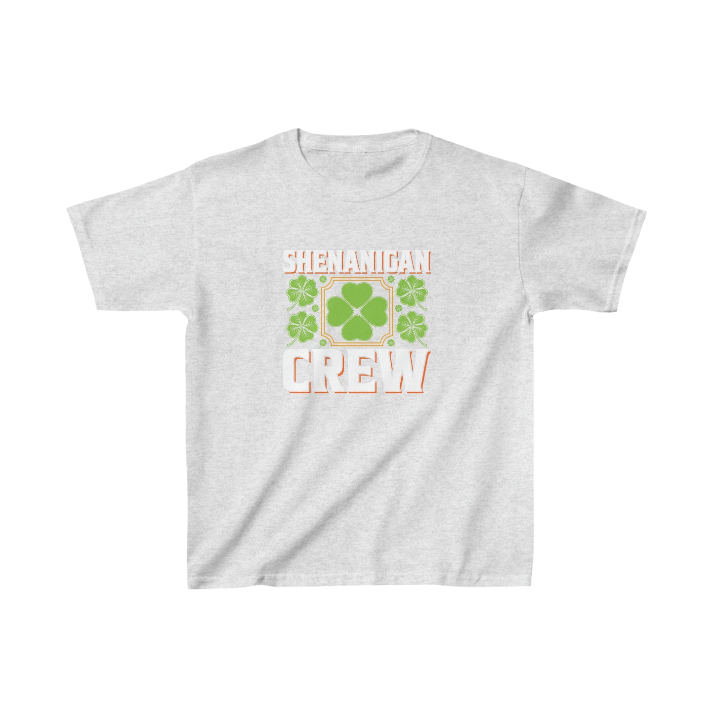 Shenanigan Crew St Patricks Day Matching Family Kids Heavy Cotton Tee