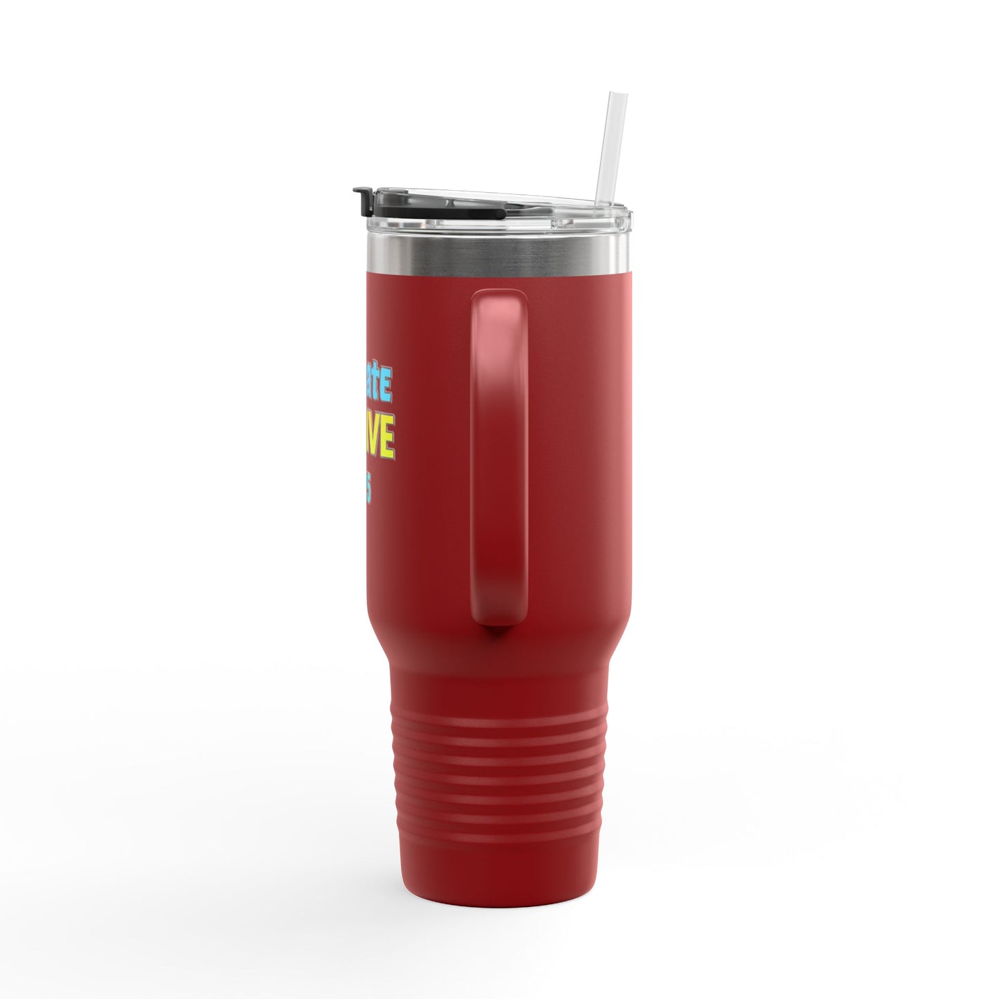Hydrate & Thrive in 2025, Motivational Beverage Container, Insulated Travel Mug, Eco-Friendly Coffee Tumbler, Large Capacity Tea Flask,