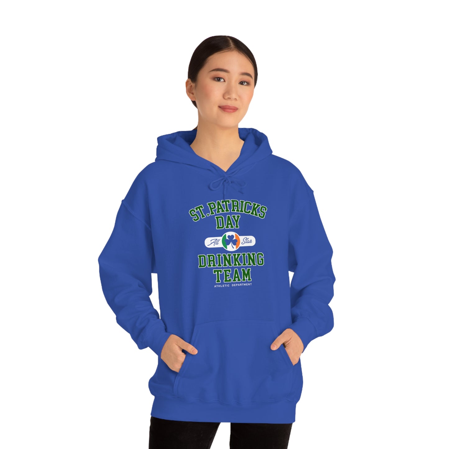 Unisex St Patrick's Day Drinking Team Hooded Sweatshirt