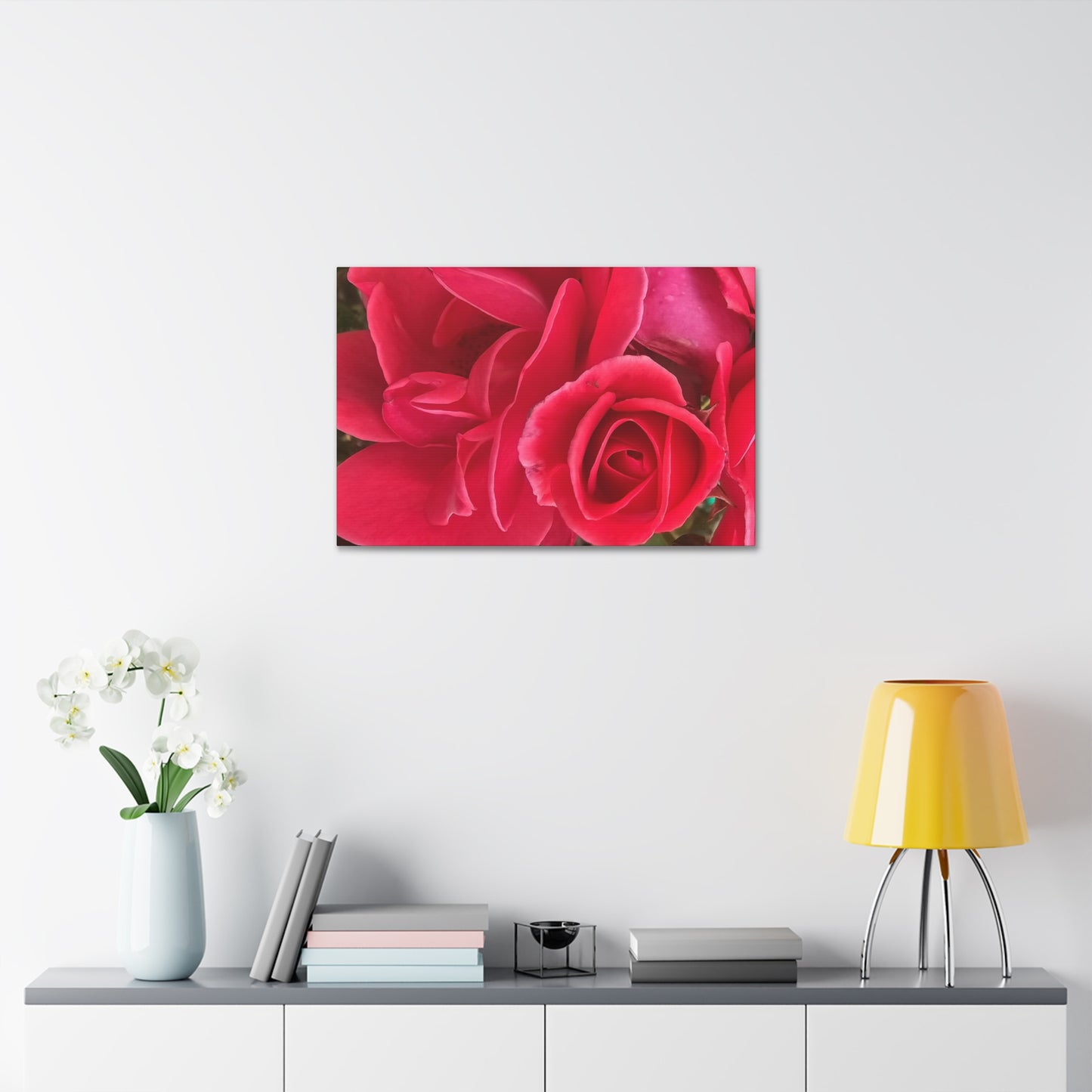Painting The Roses Red, Canvas Stretched, 1.5''