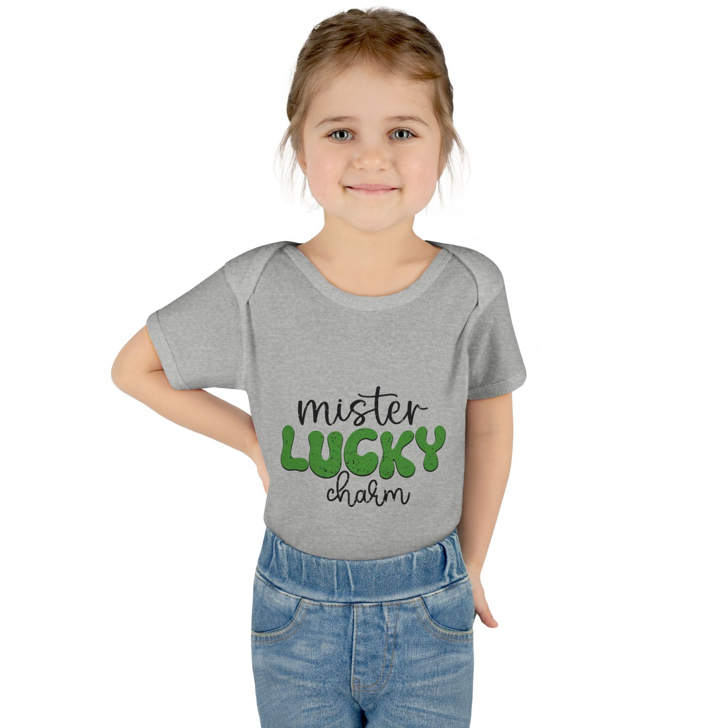 Mister Lucky Charm Infant Onesie Baby Rib Bodysuit