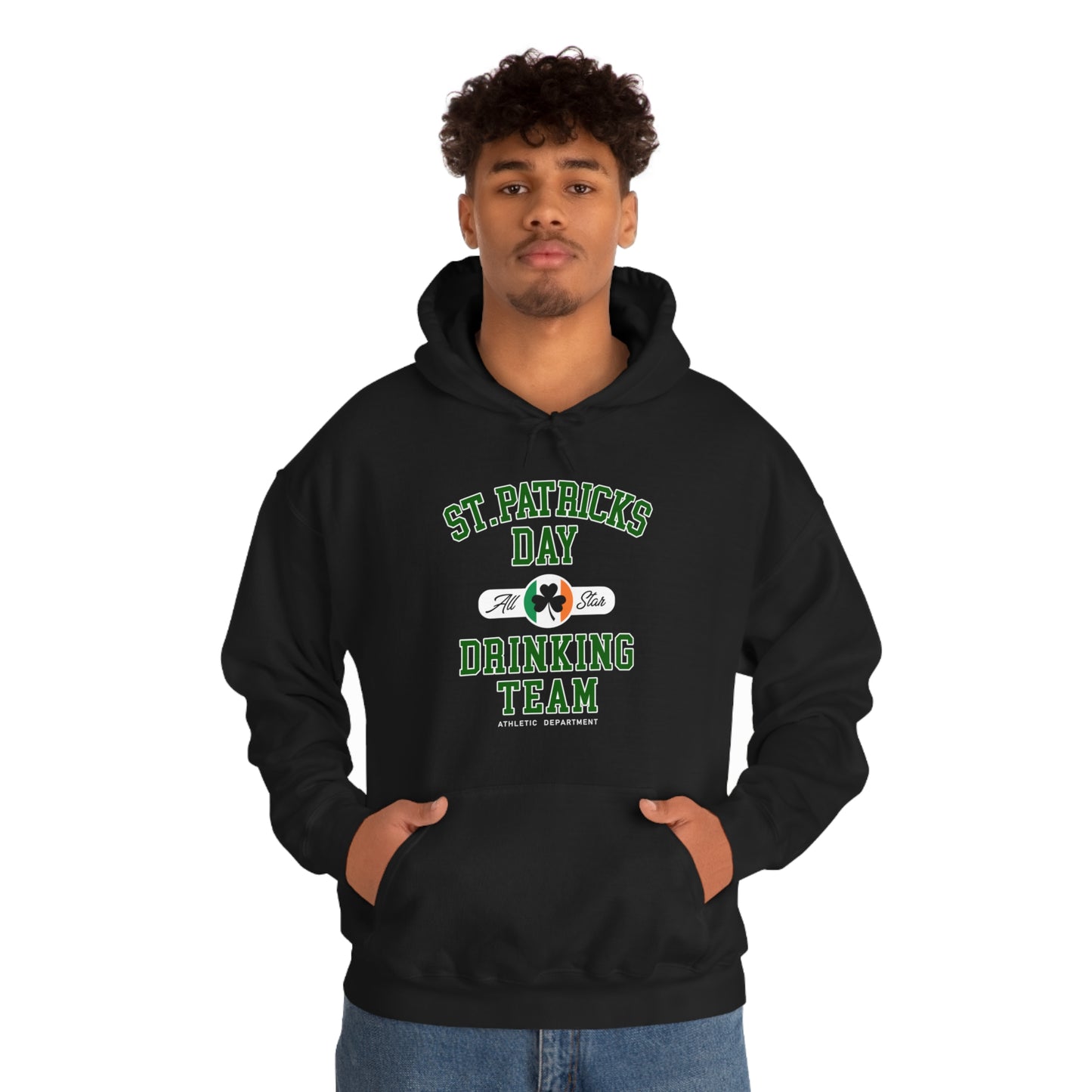 Unisex St Patrick's Day Drinking Team Hooded Sweatshirt