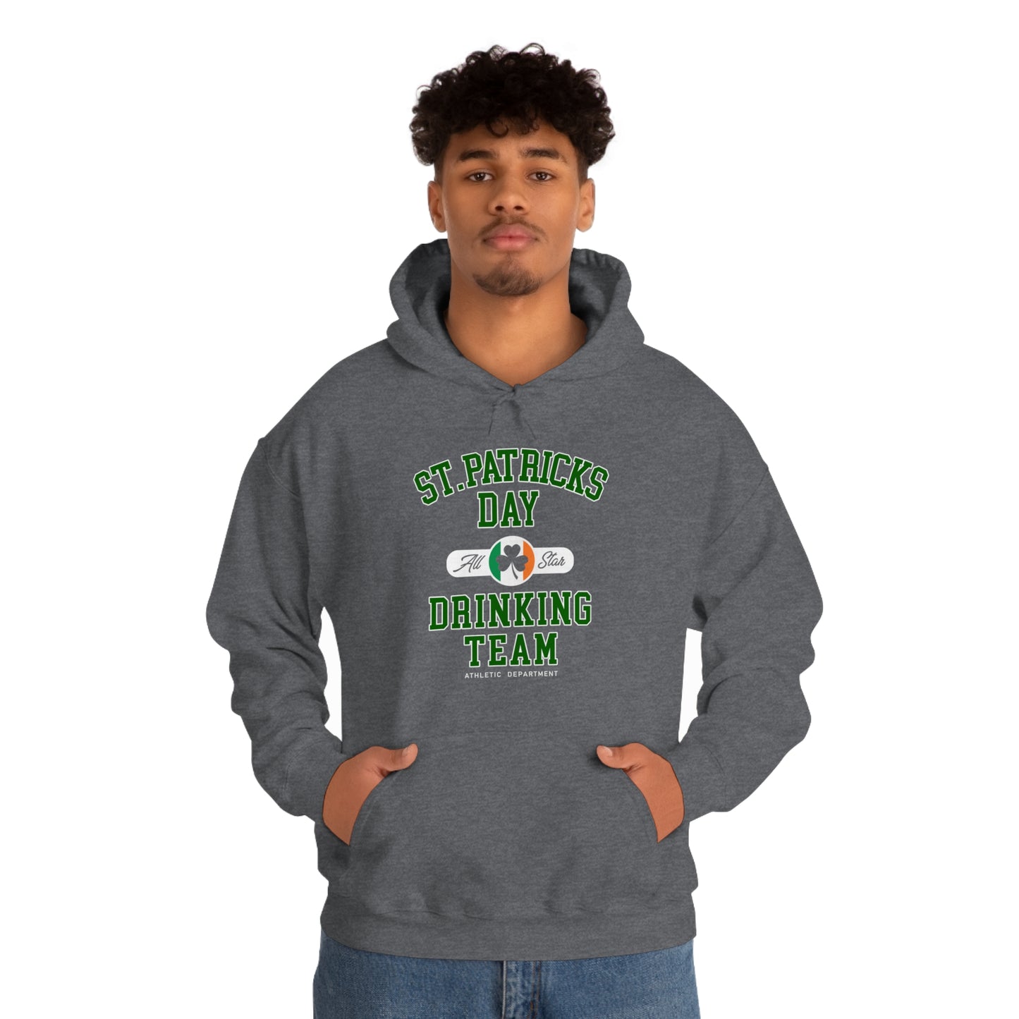 Unisex St Patrick's Day Drinking Team Hooded Sweatshirt