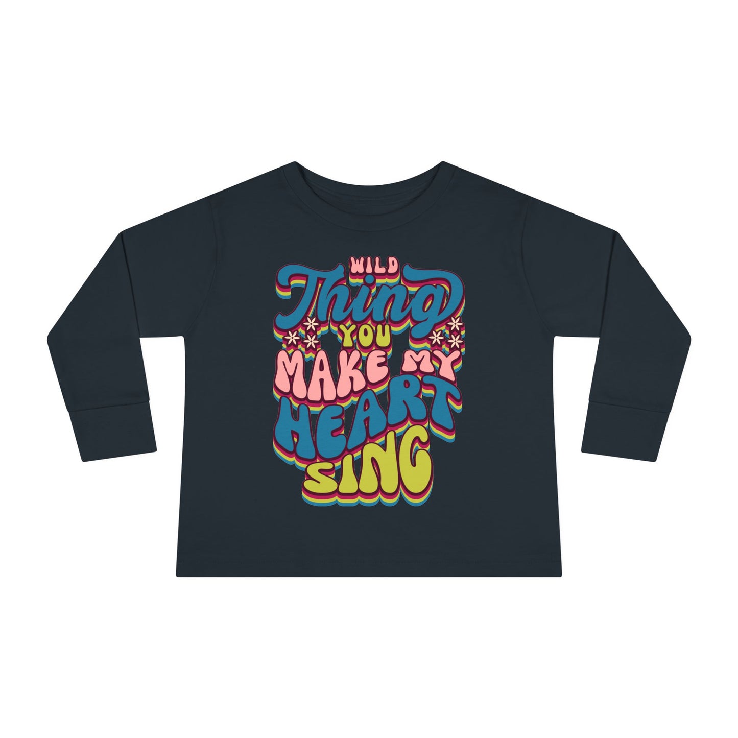 Wild Thing Valentine's Day Toddler Long Sleeve Tee