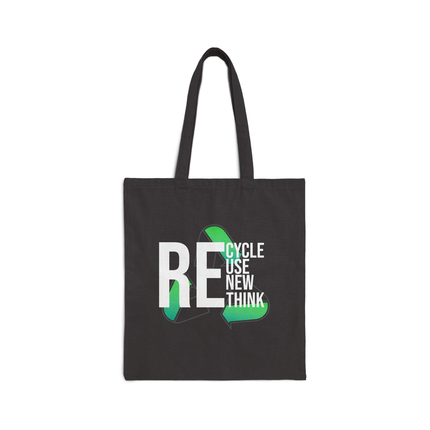 Recycle Reuse Renew Rethink C*nt, Eco-Friendly Reusable Cotton Canvas Tote Bag - Perfect for Shopping, Beach, Gifts, Sustainability, Everyday Use