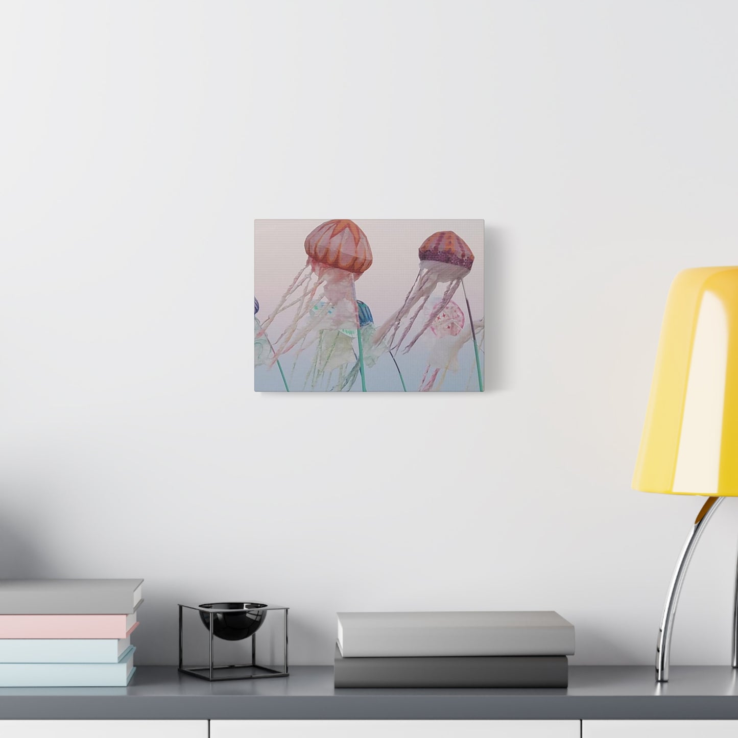Jellyfish Jamboree, Matte Canvas, Stretched, 1.25"