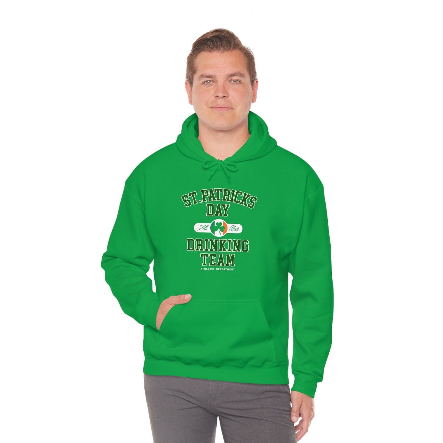 Unisex St Patrick's Day Drinking Team Hooded Sweatshirt