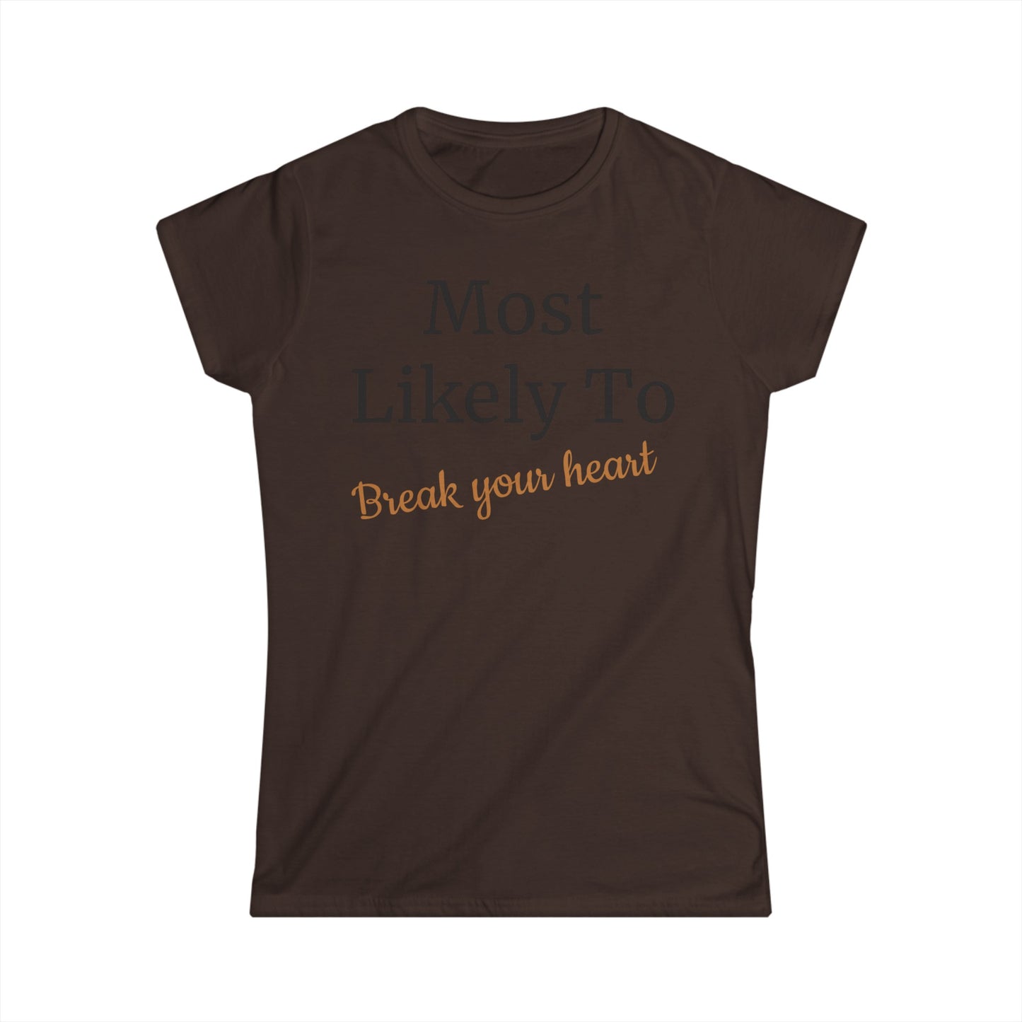 Bachelorette Party, Most Likely To, S-2XL, Women's Softstyle Tee