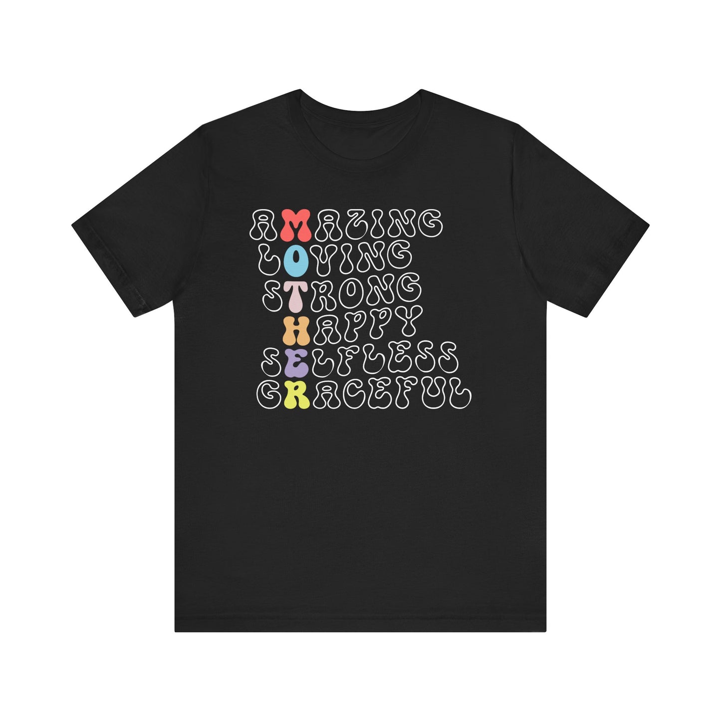Mother's Day, Amazing Mother, XS-3XL, Unisex Jersey Short Sleeve Tee